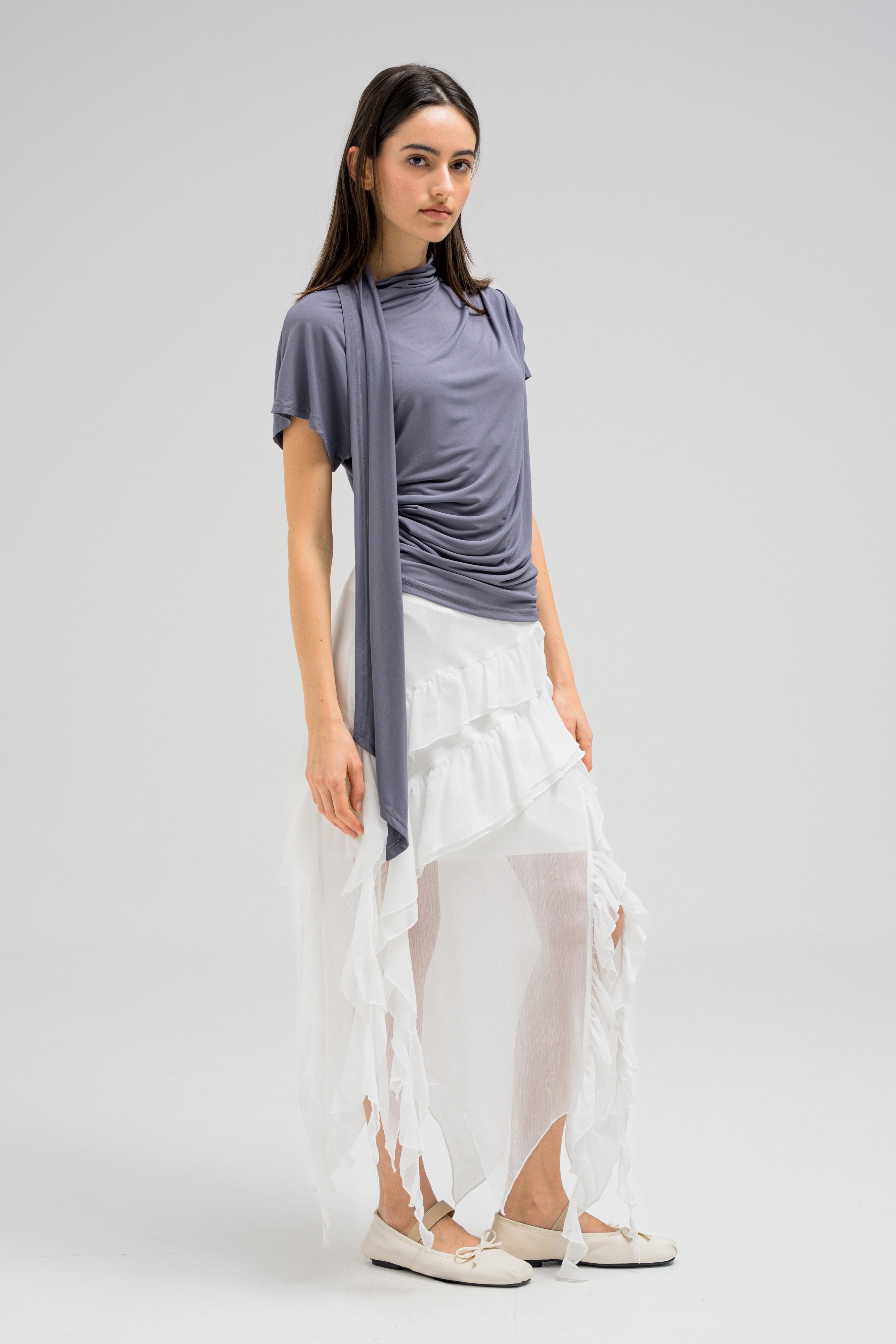 TWIST SCARF TOP