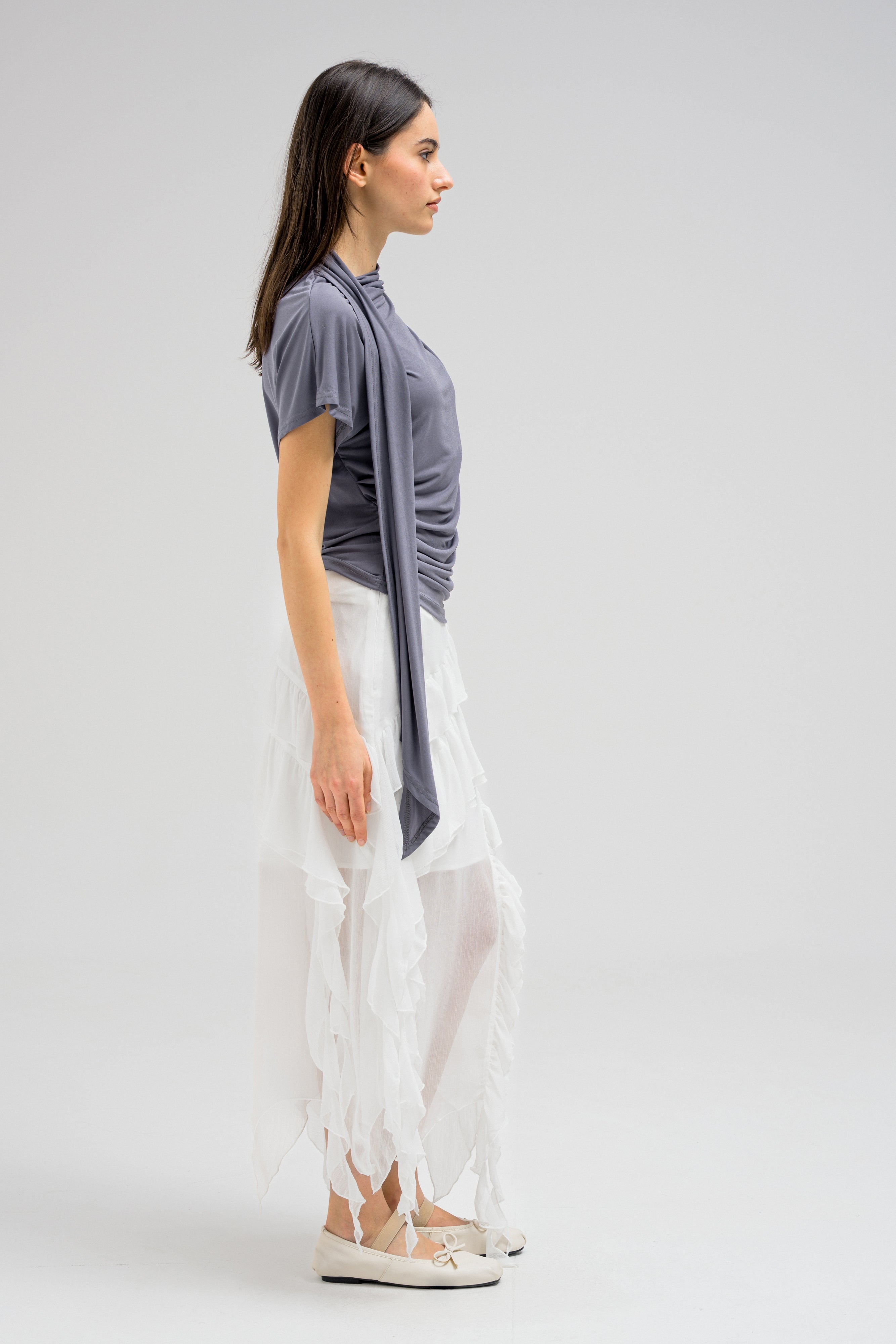 TWIST SCARF TOP