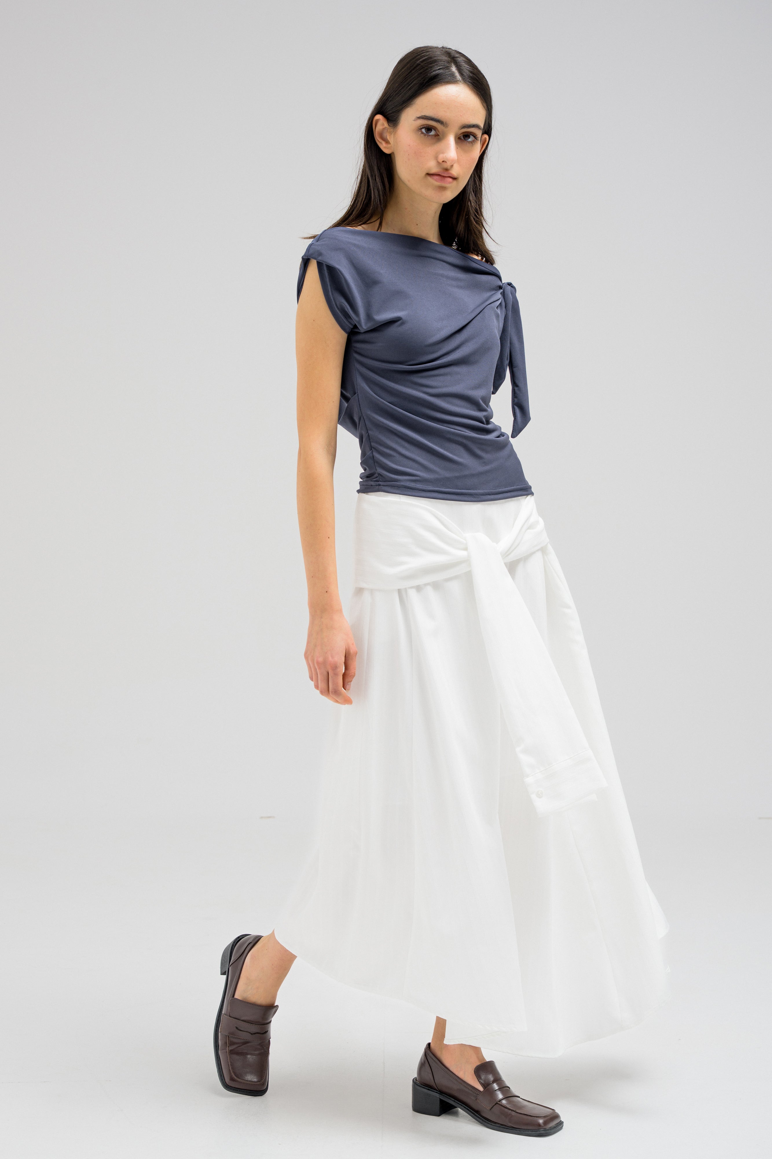 KNOT DRAPE TOP