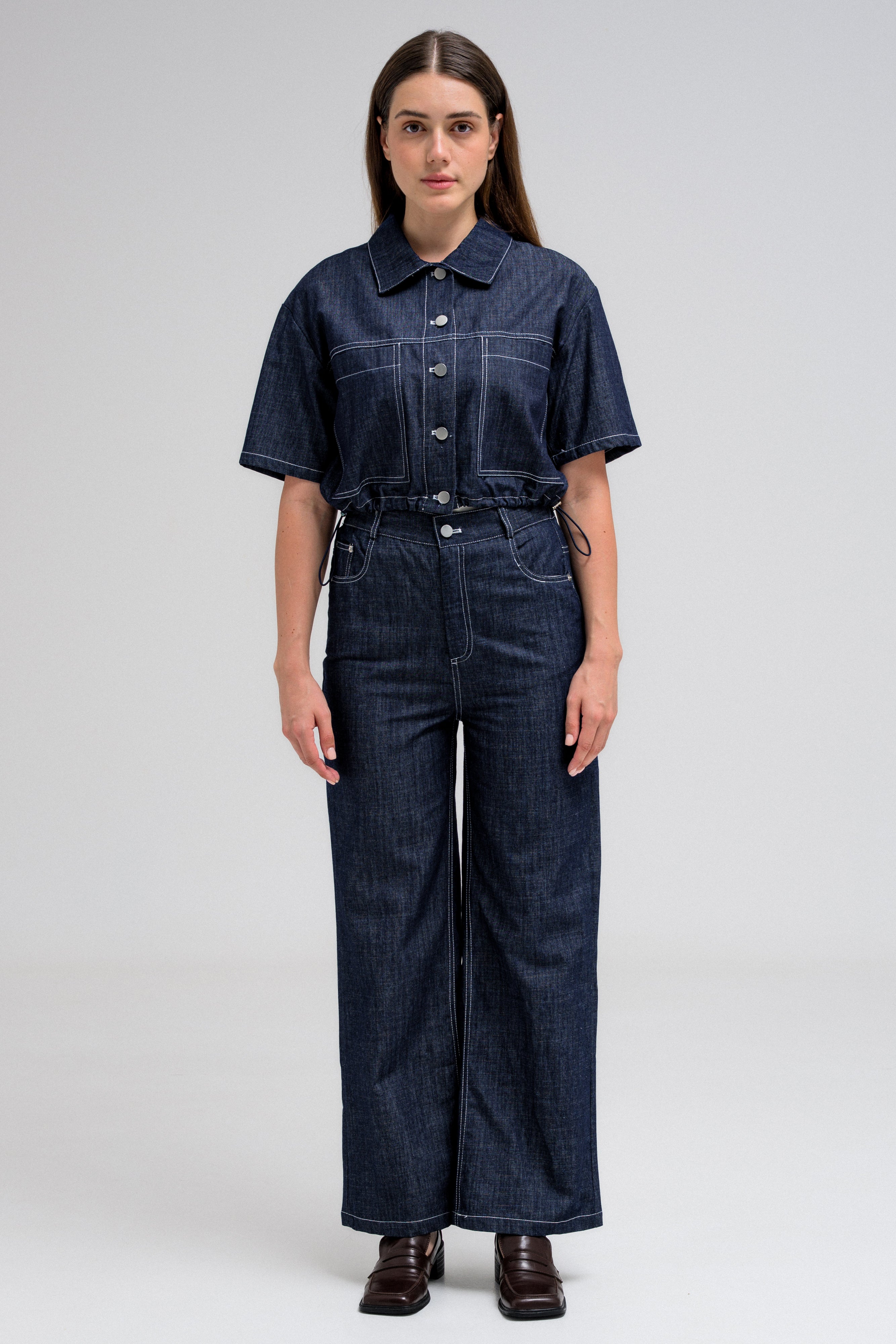 NEMMA DARK DENIM SET