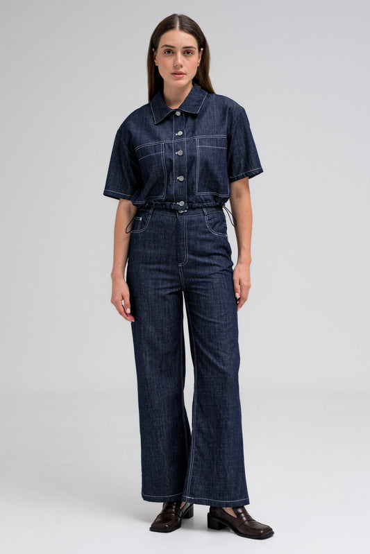 NEMMA DARK DENIM SET