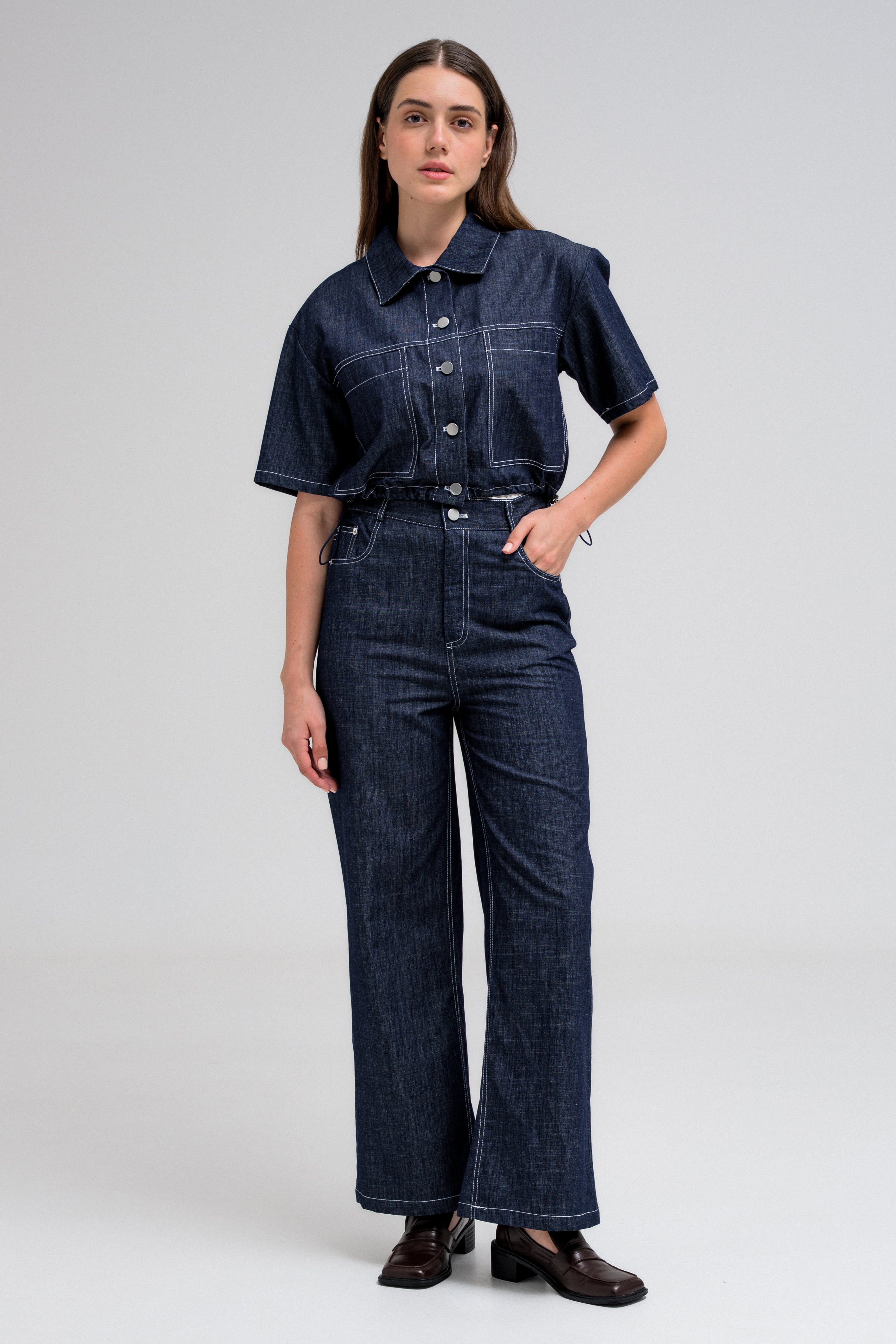 NEMMA DARK DENIM SET