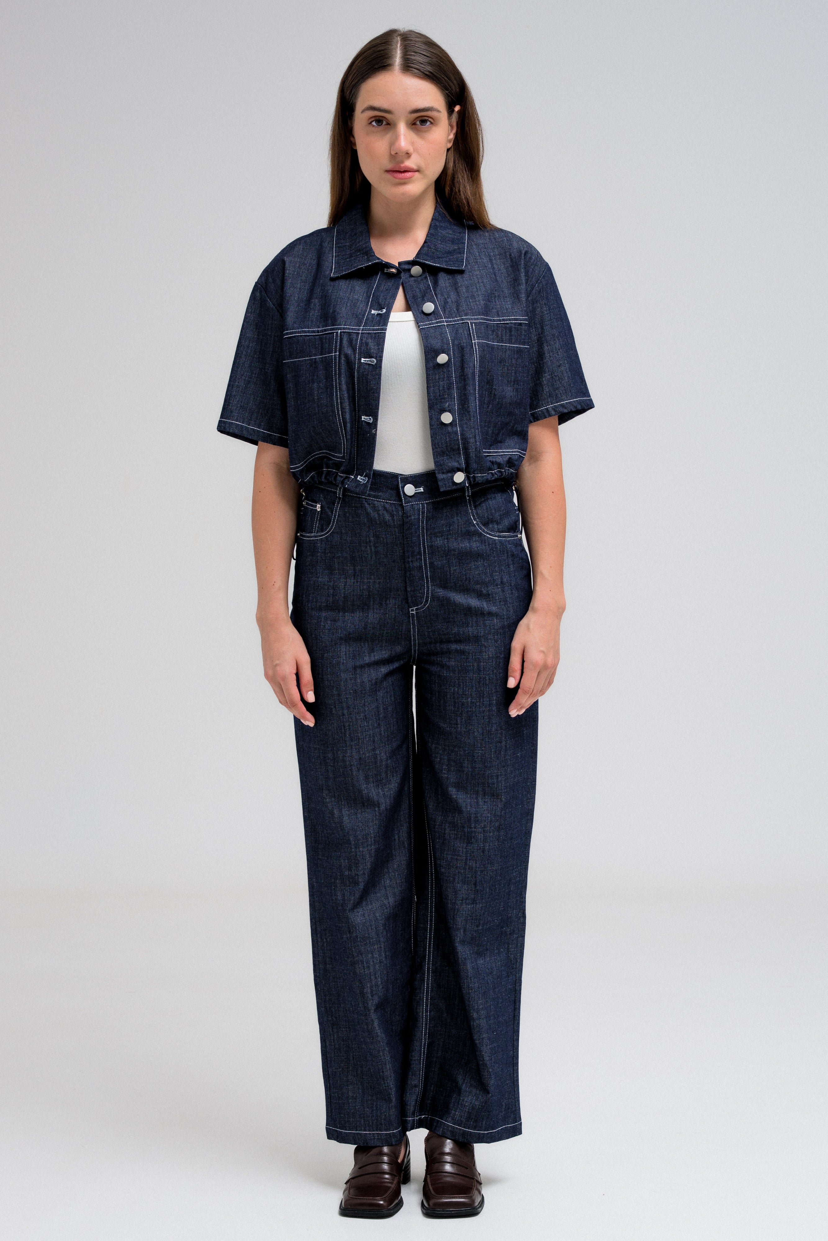 NEMMA DARK DENIM SET