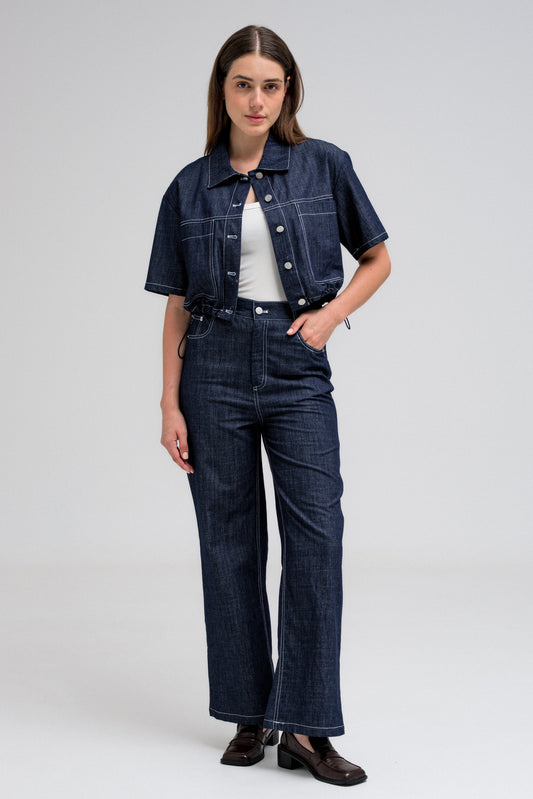 NEMMA DARK DENIM SET