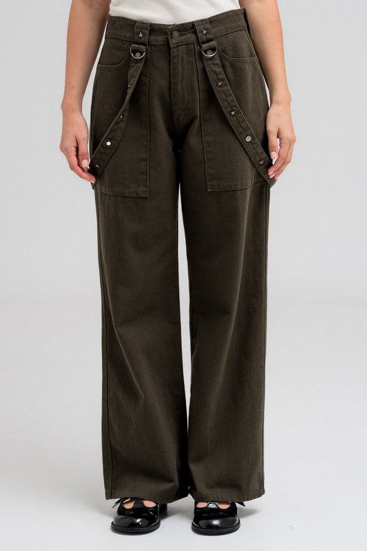KAI STRAP DETAIL PANTS