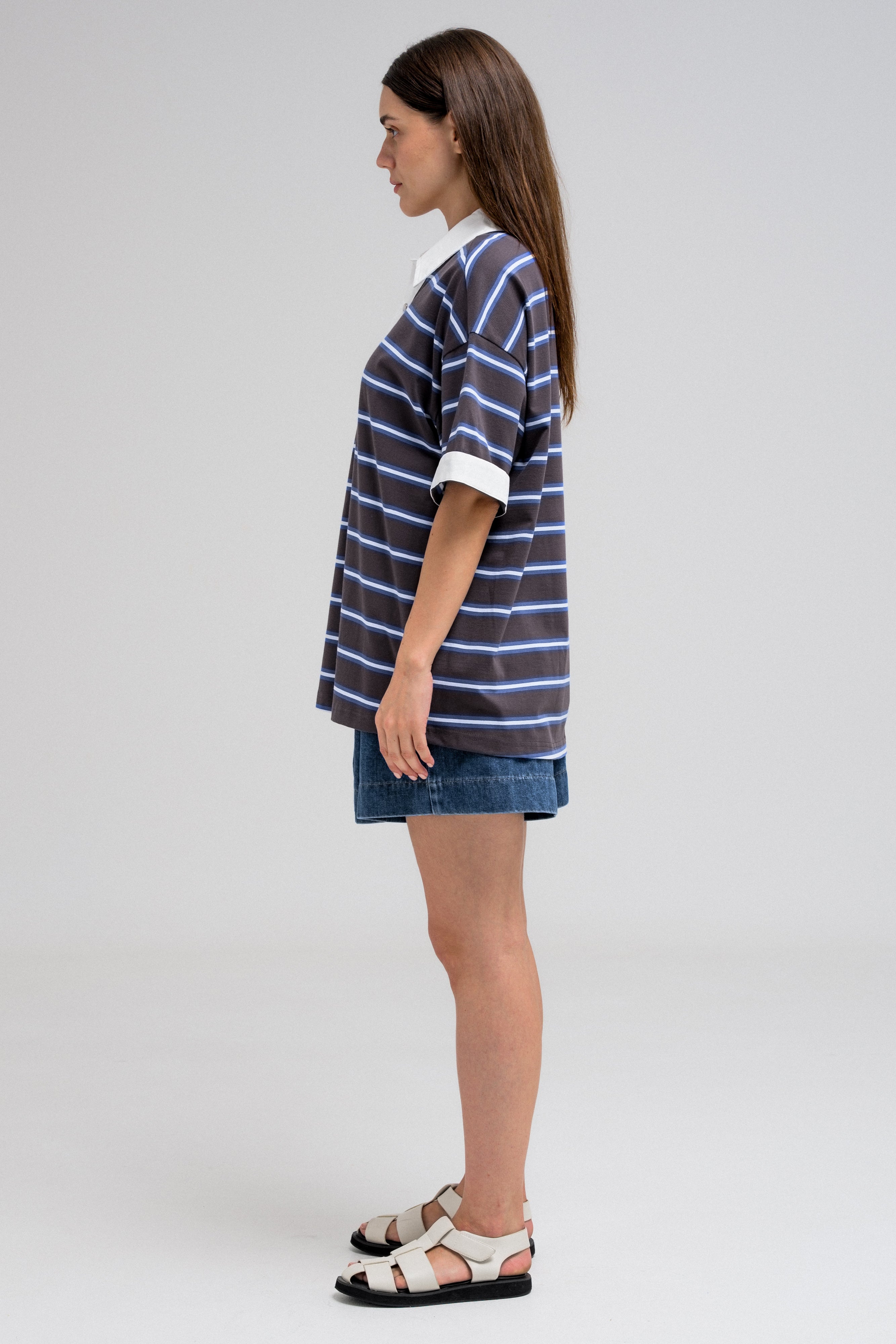 RYDER CONTRAST STRIPE POLO