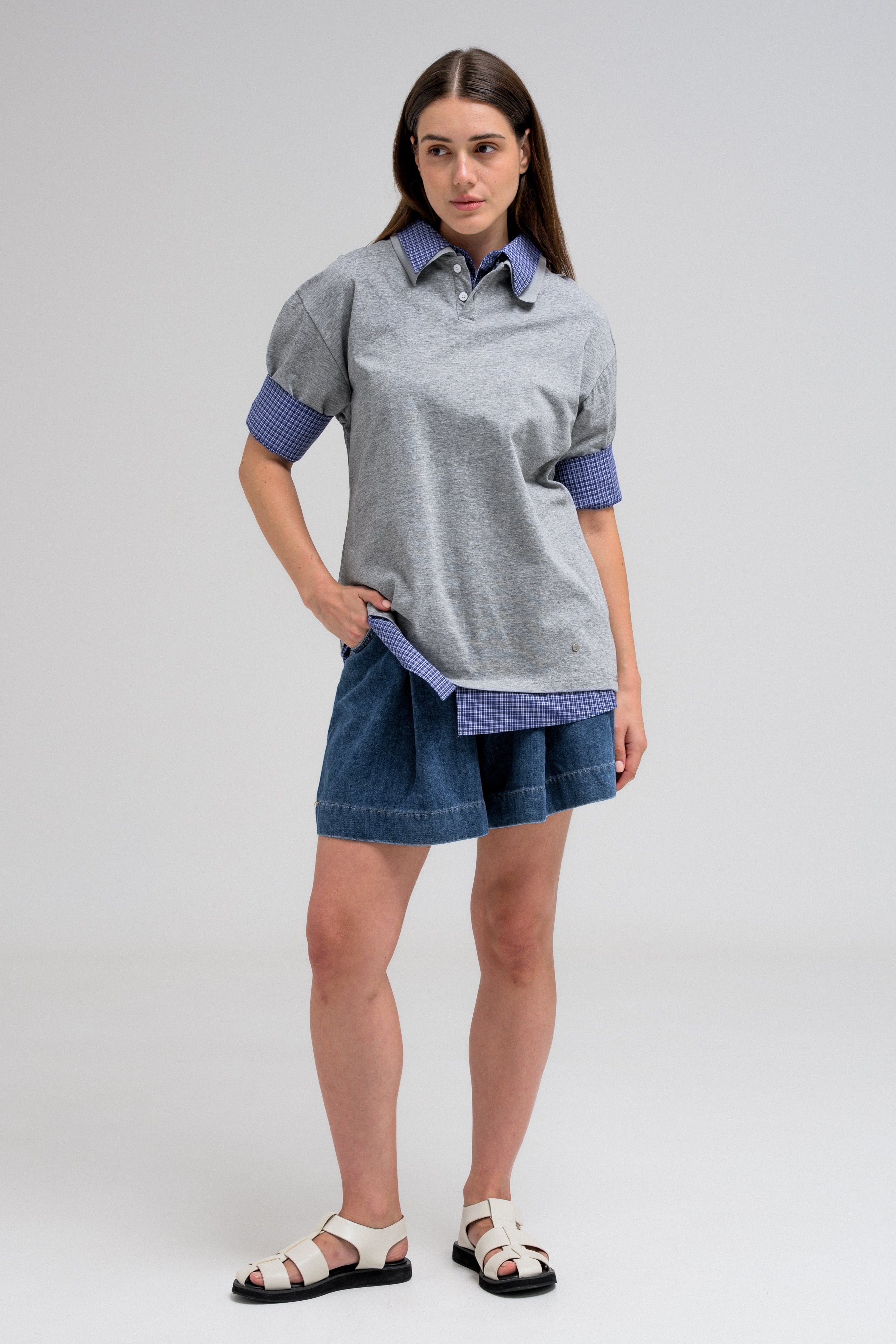 CAIN DOUBLE COLLAR POLO