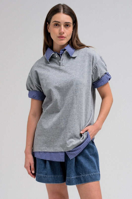 CAIN DOUBLE COLLAR POLO
