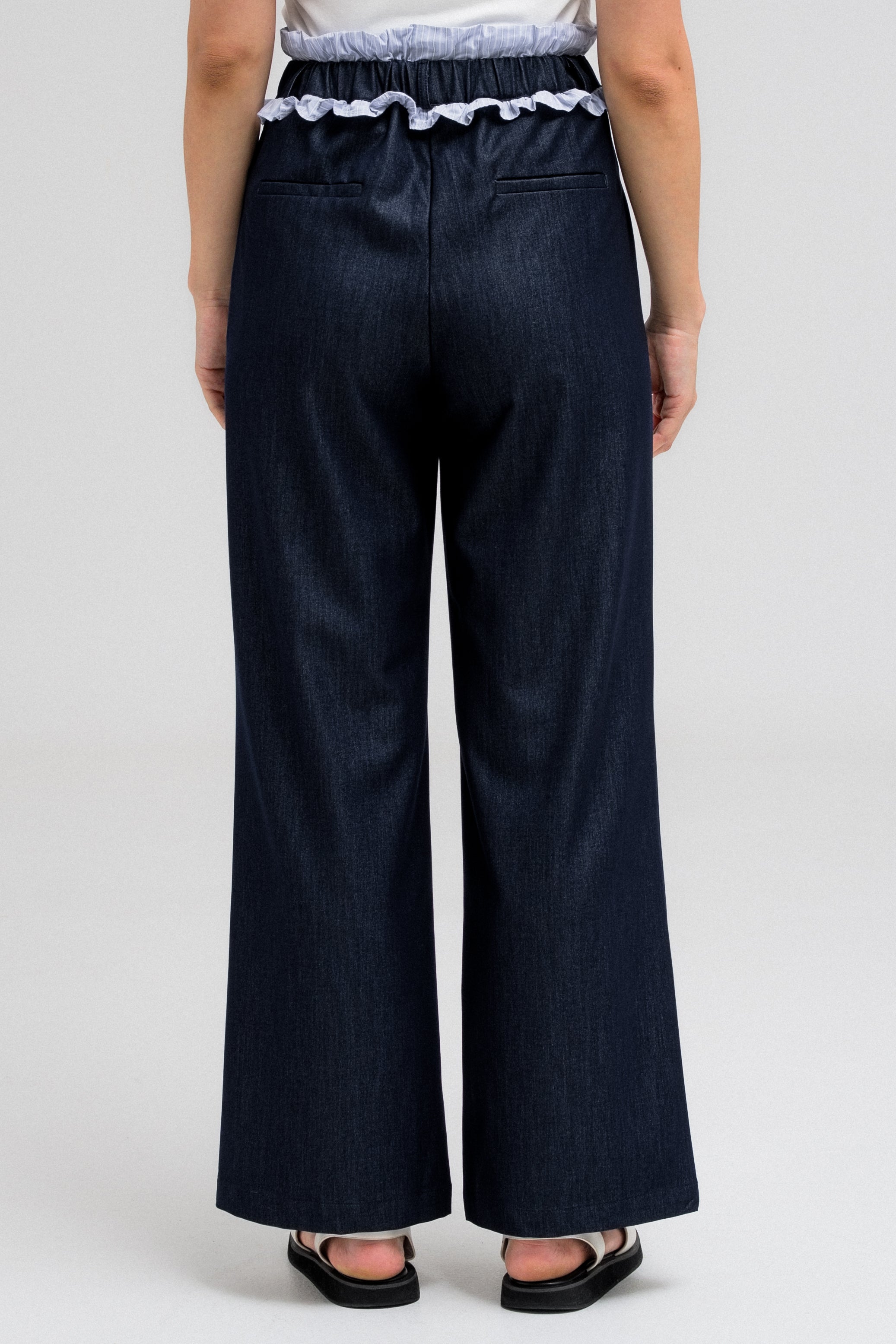 TALIA A PANEL DENIM PANTS