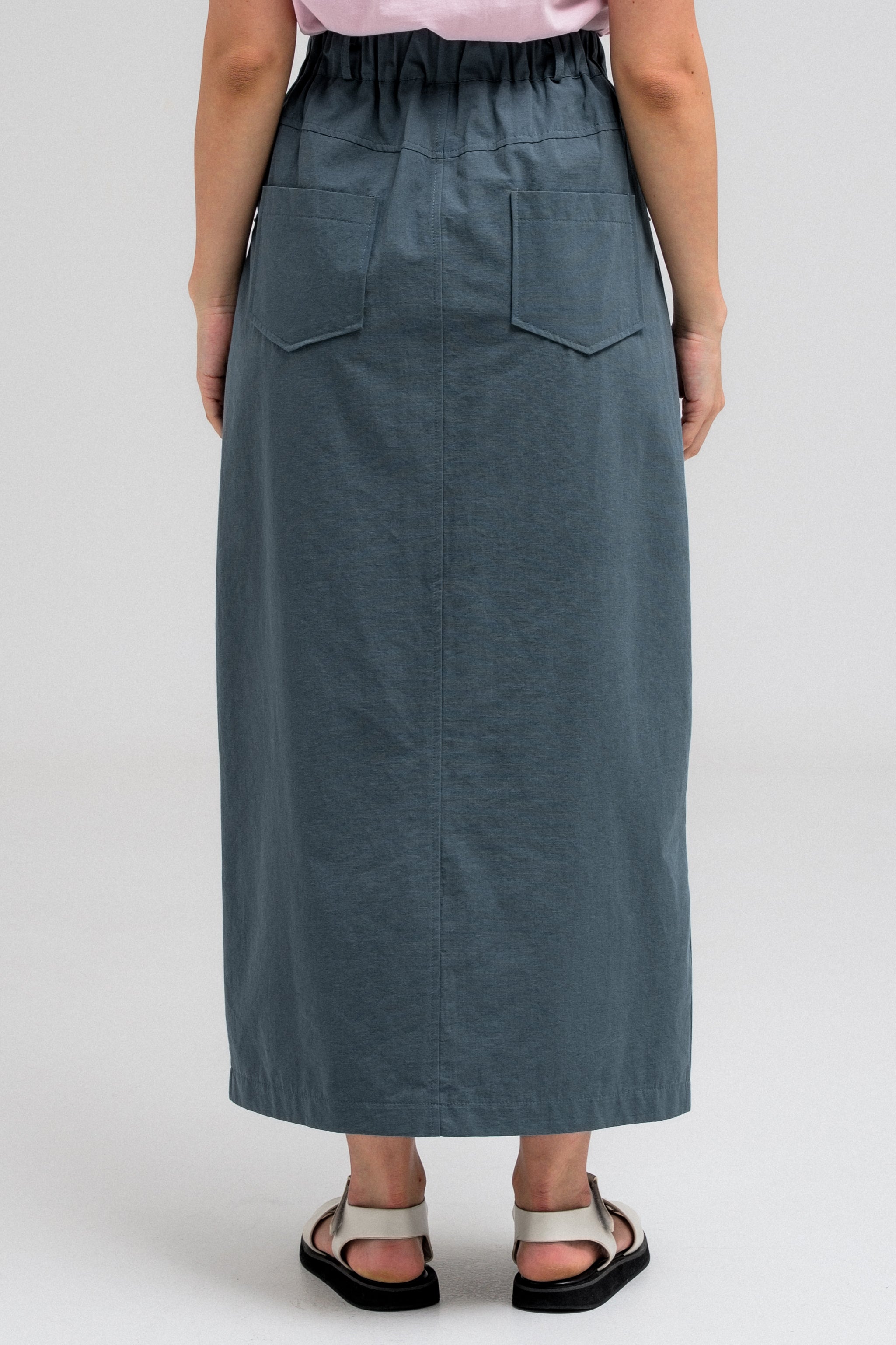 NELIA FRONT SLIT SKIRT