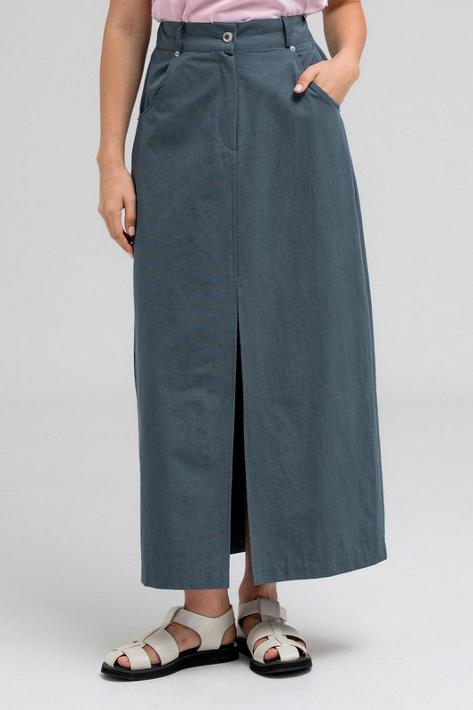 NELIA FRONT SLIT SKIRT