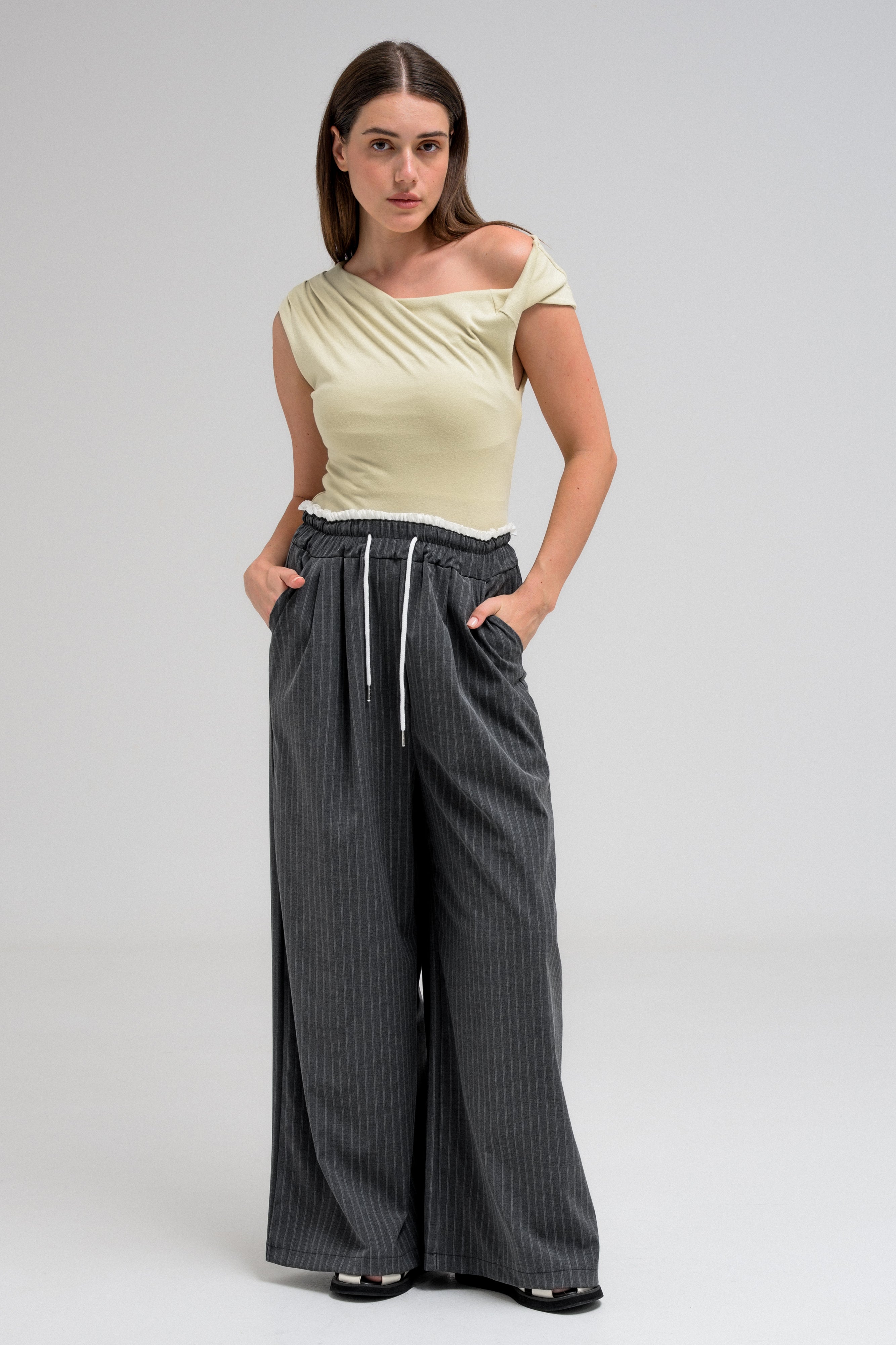 YLO PINSTRIPE PANTS