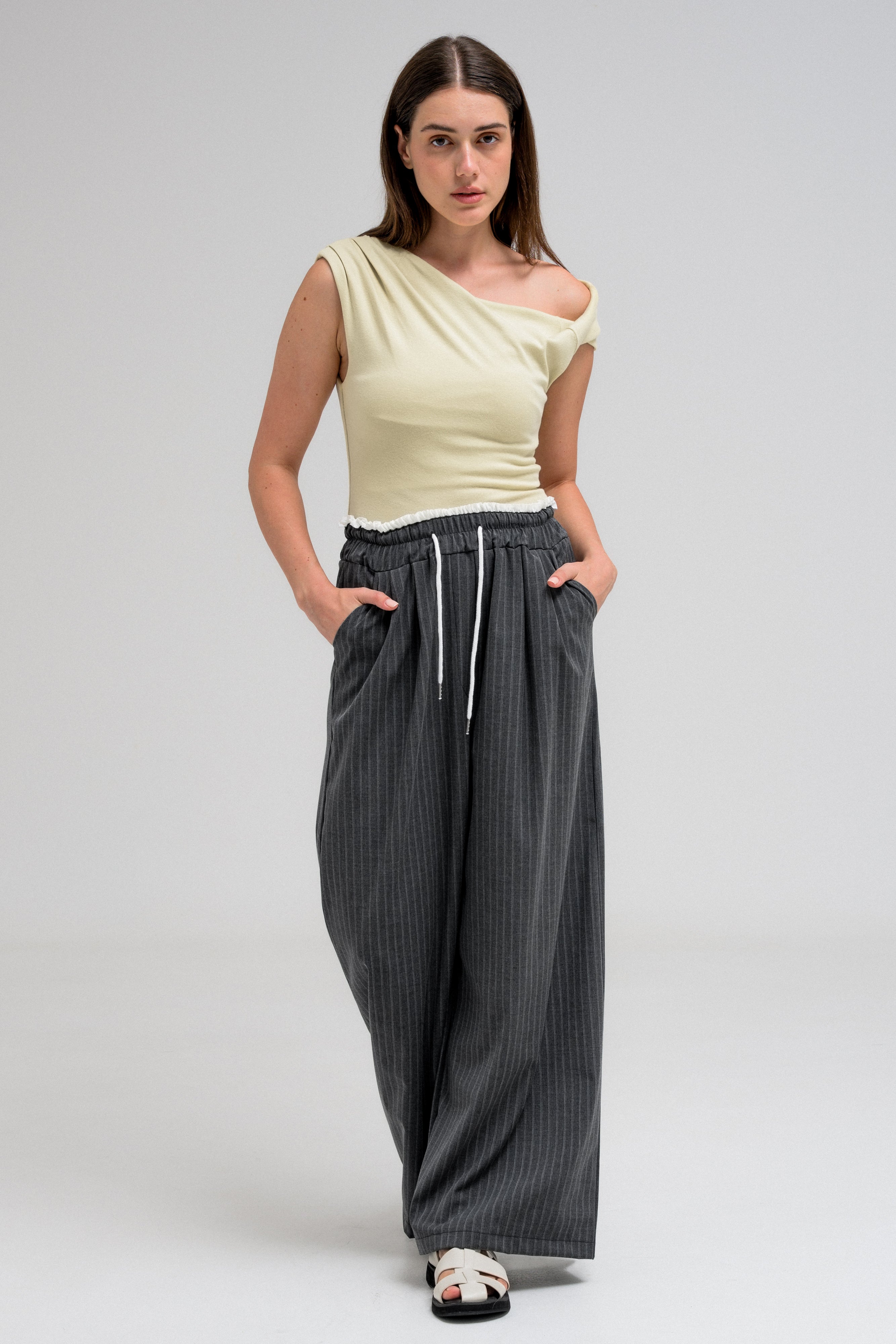 YLO PINSTRIPE PANTS