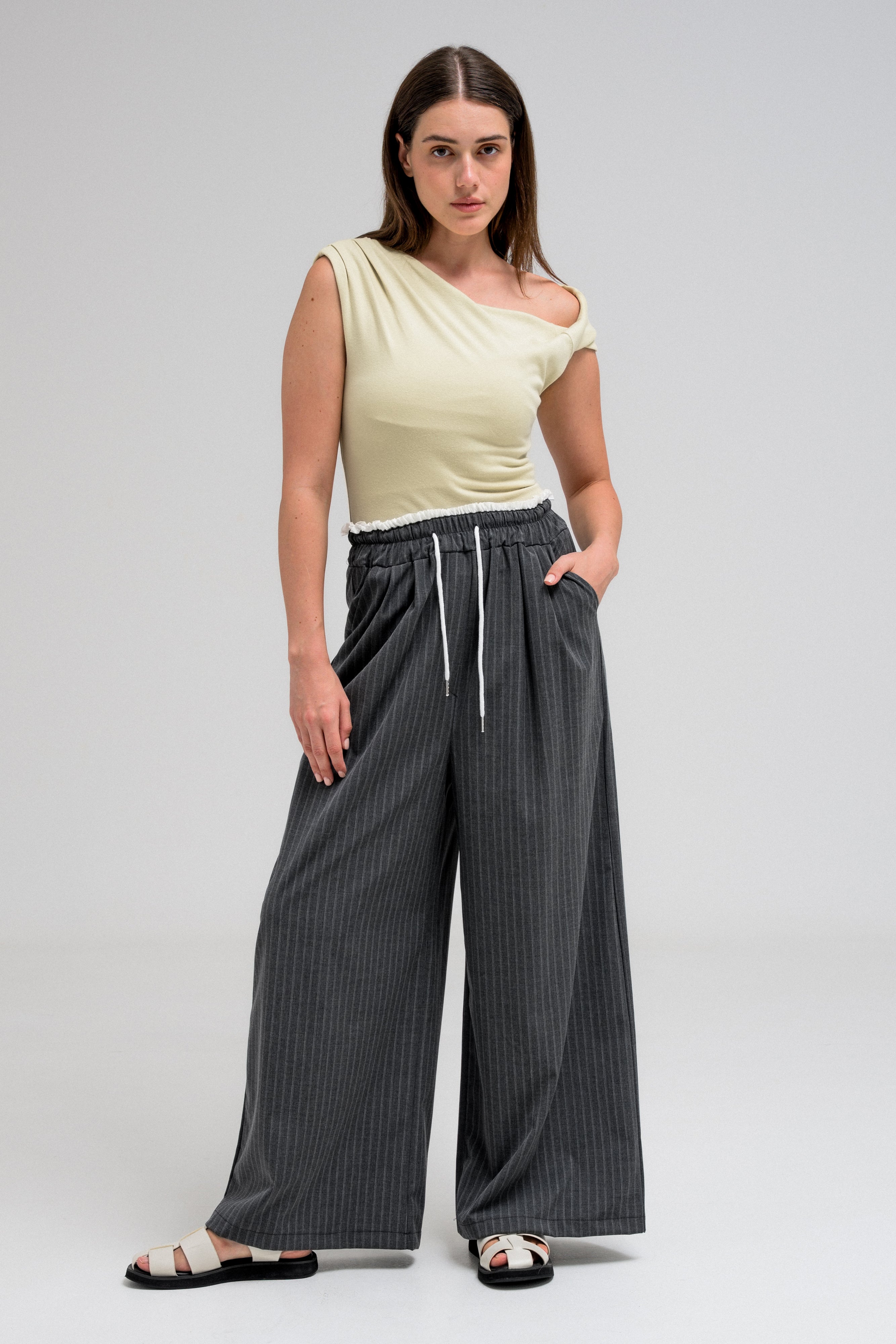 YLO PINSTRIPE PANTS