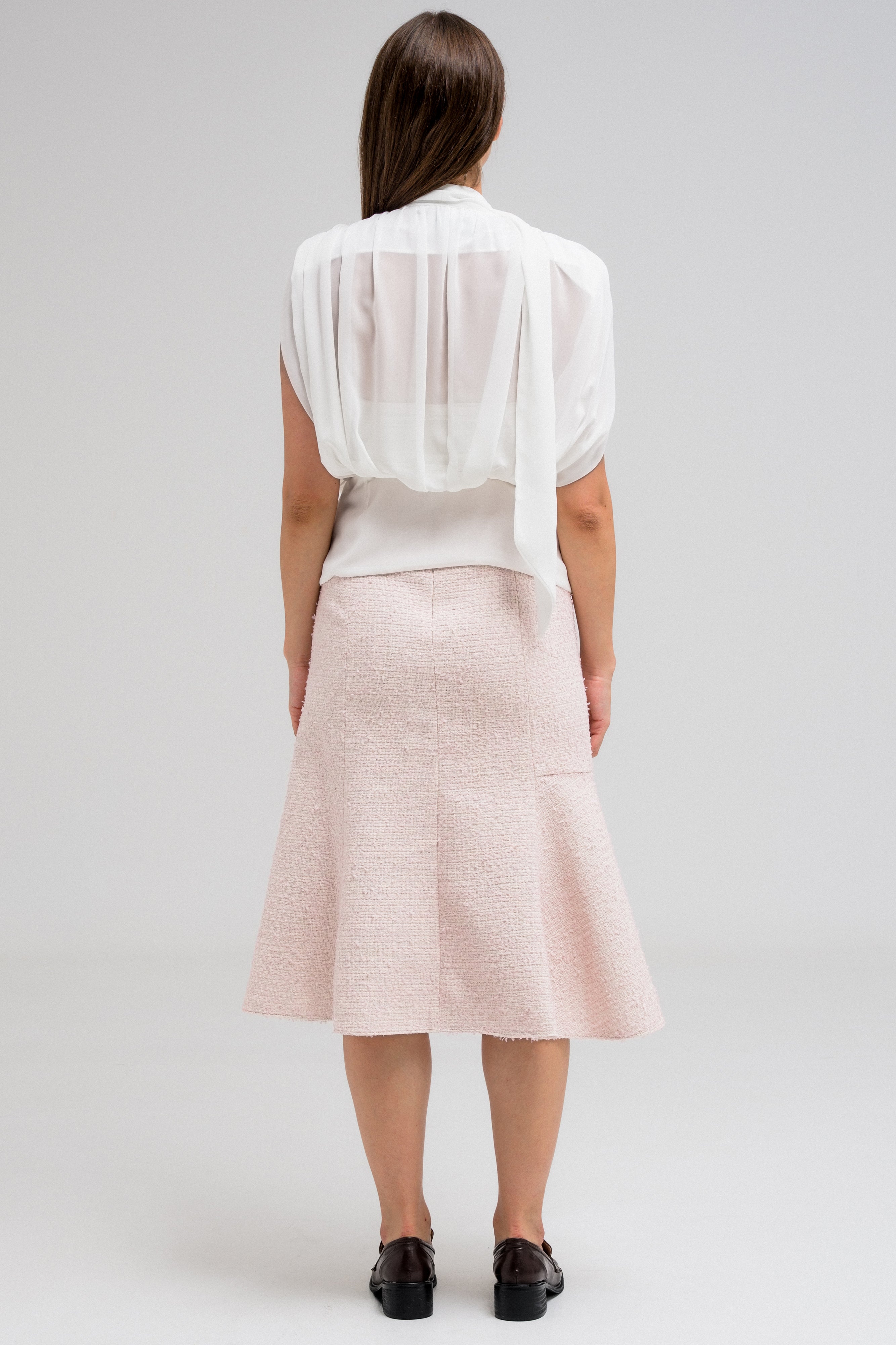 VERENE DRAPED BLOUSE