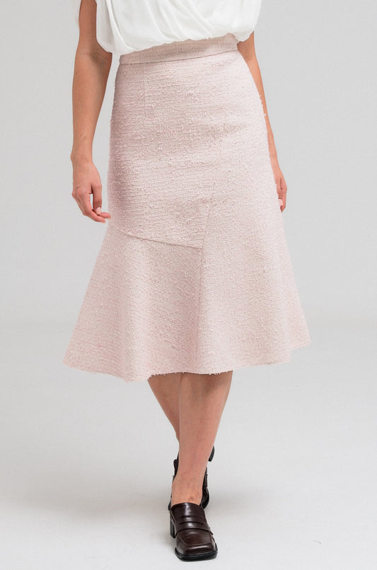CASSIA FLARED MIDI SKIRT
