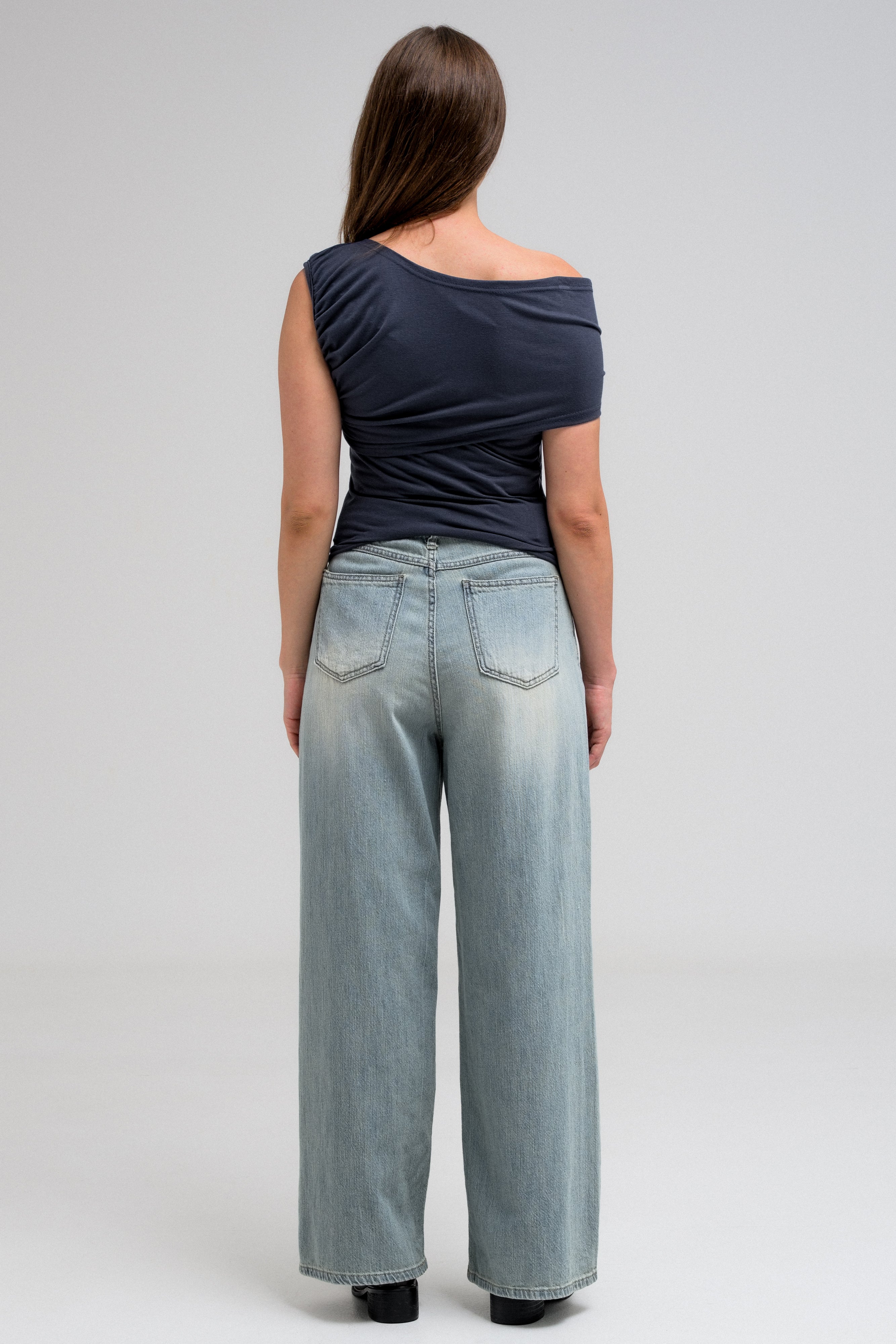 SYLVI DRAPED TUBE TOP