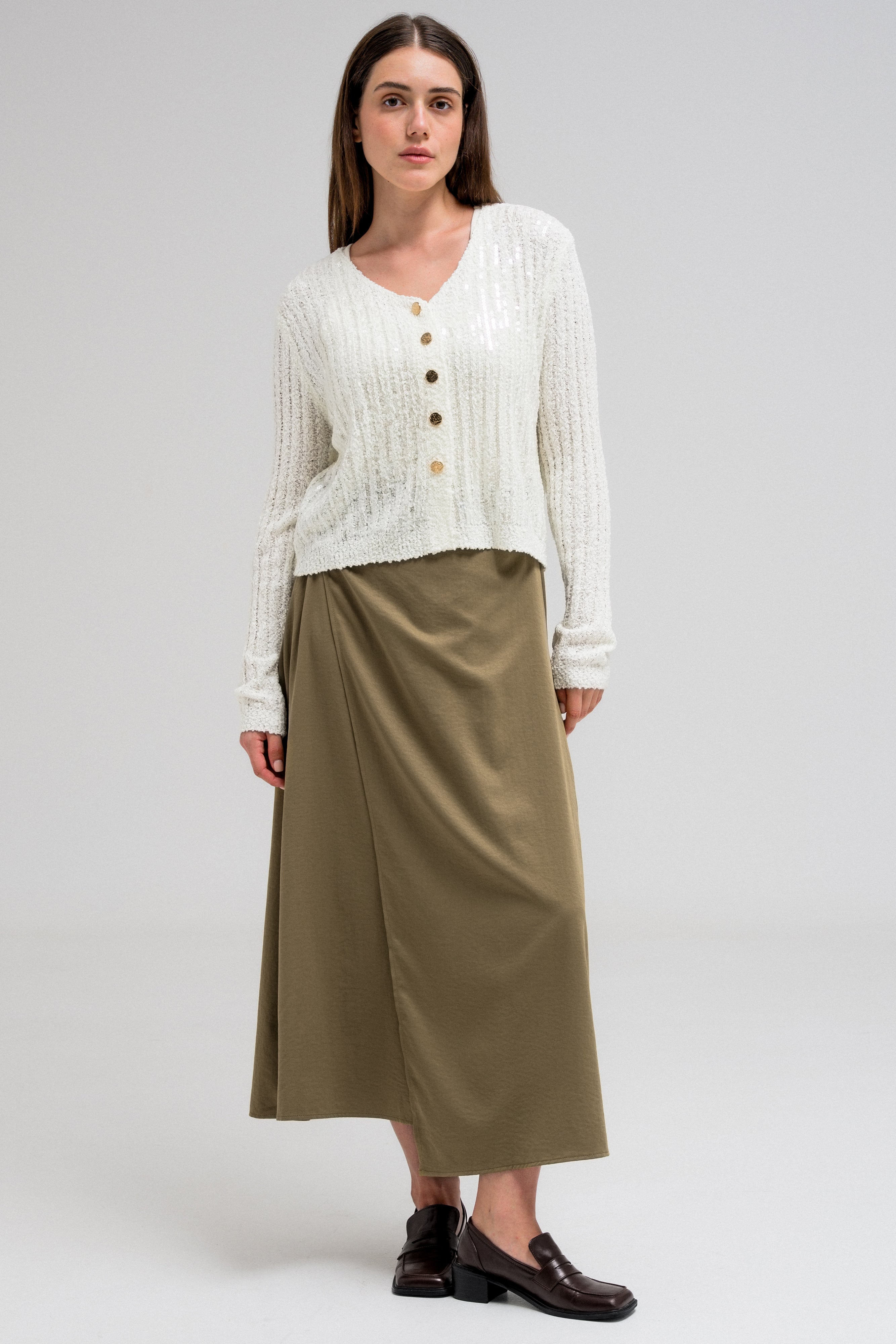 MIRELLE SEQUIN CARDIGAN
