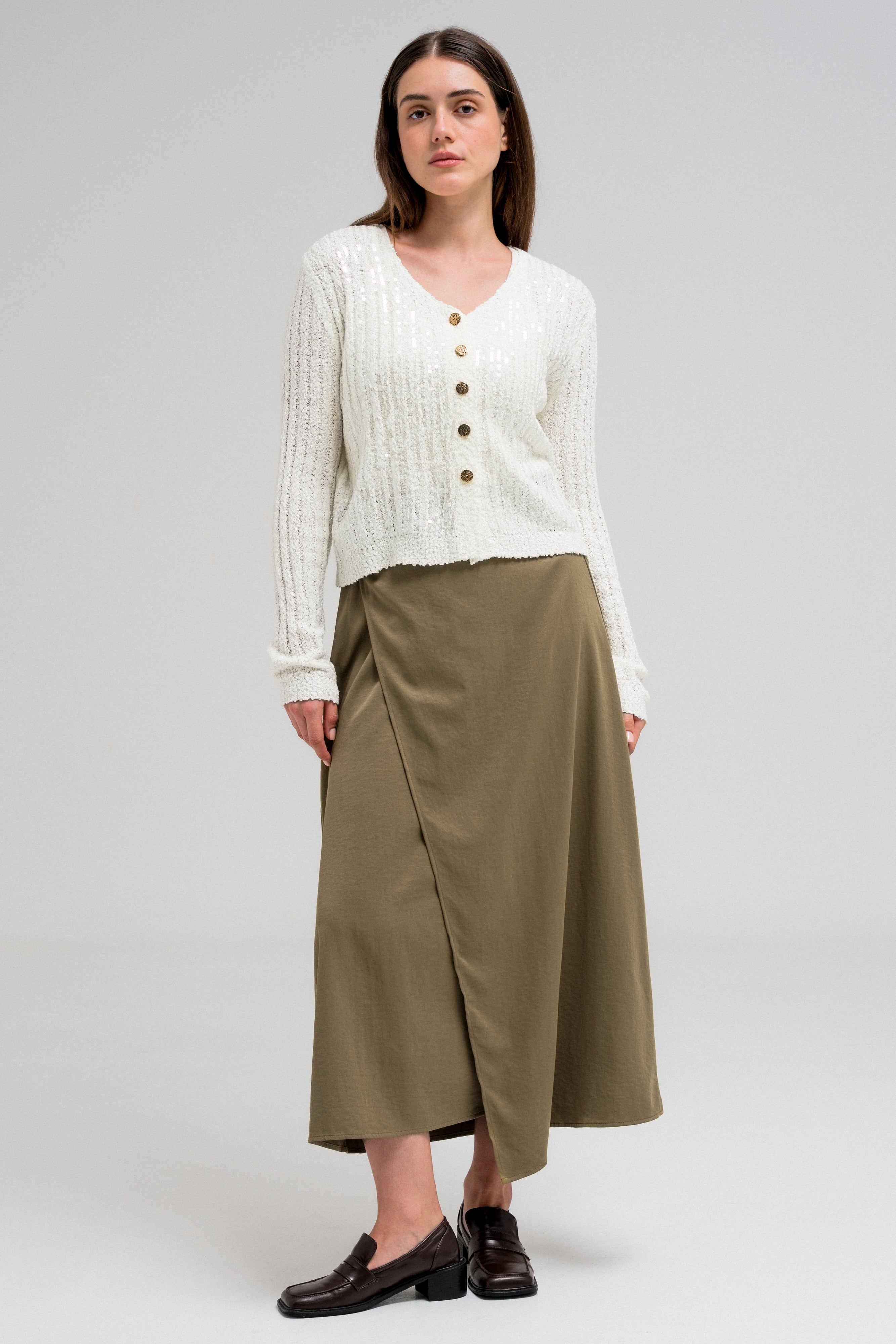 MIRELLE SEQUIN CARDIGAN