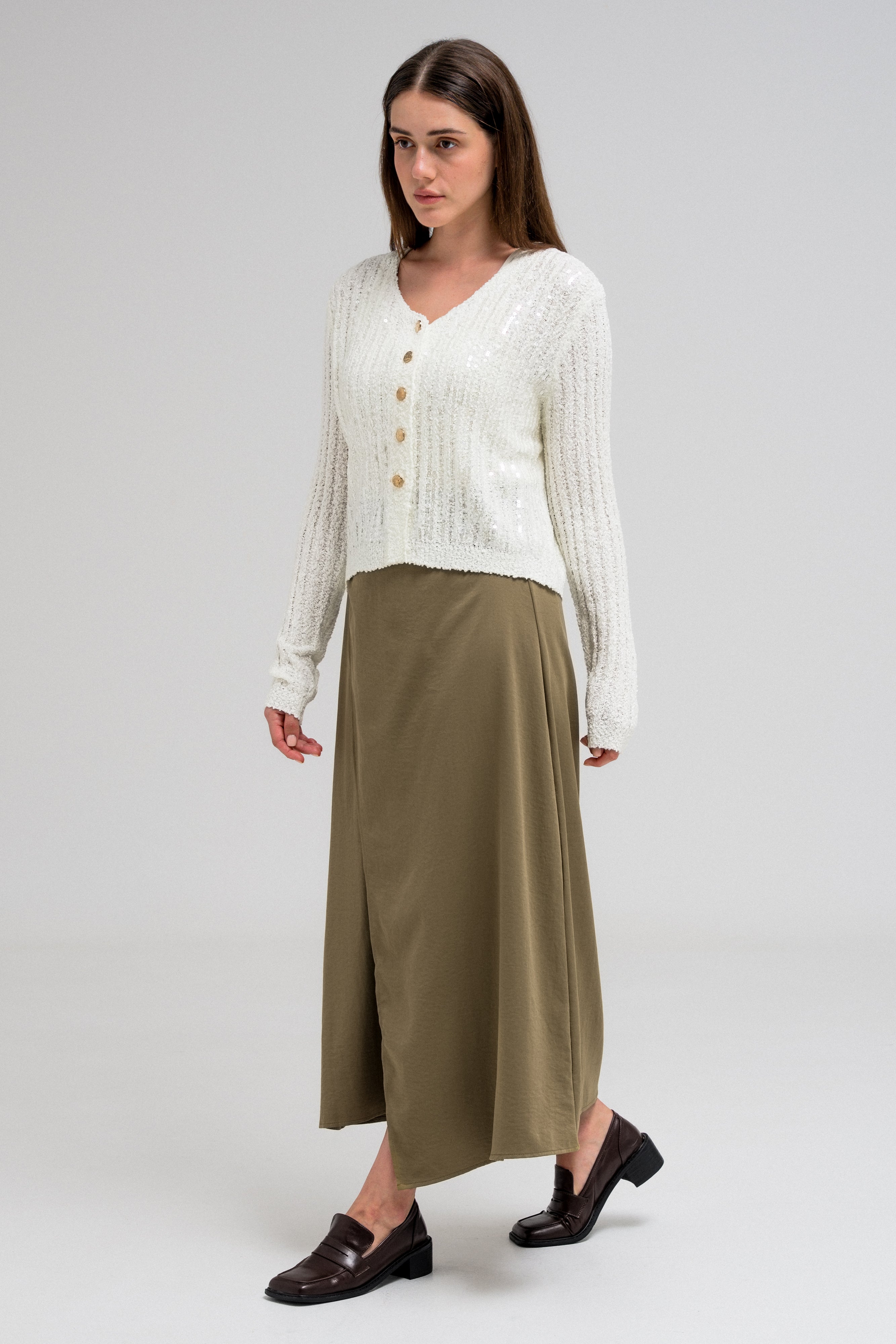 MIRELLE SEQUIN CARDIGAN