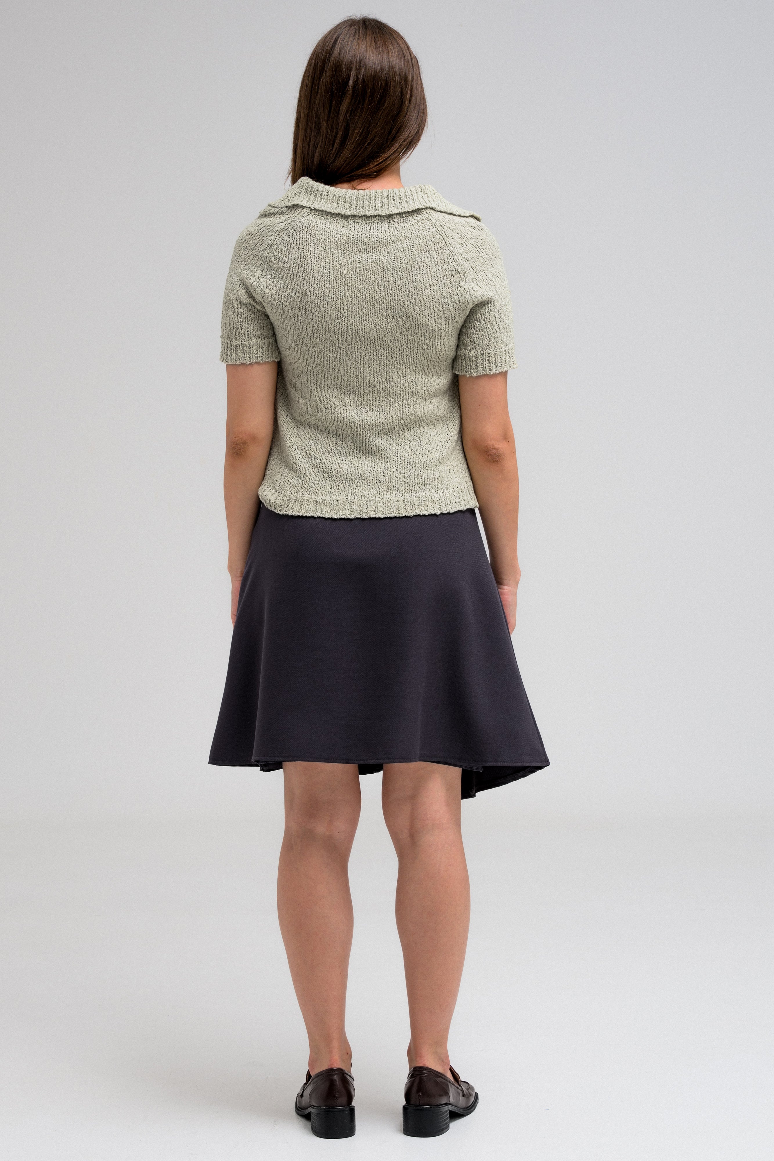 MILOU TEXTURED KNIT POLO