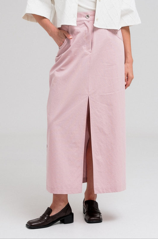 NELIA FRONT SLIT SKIRT