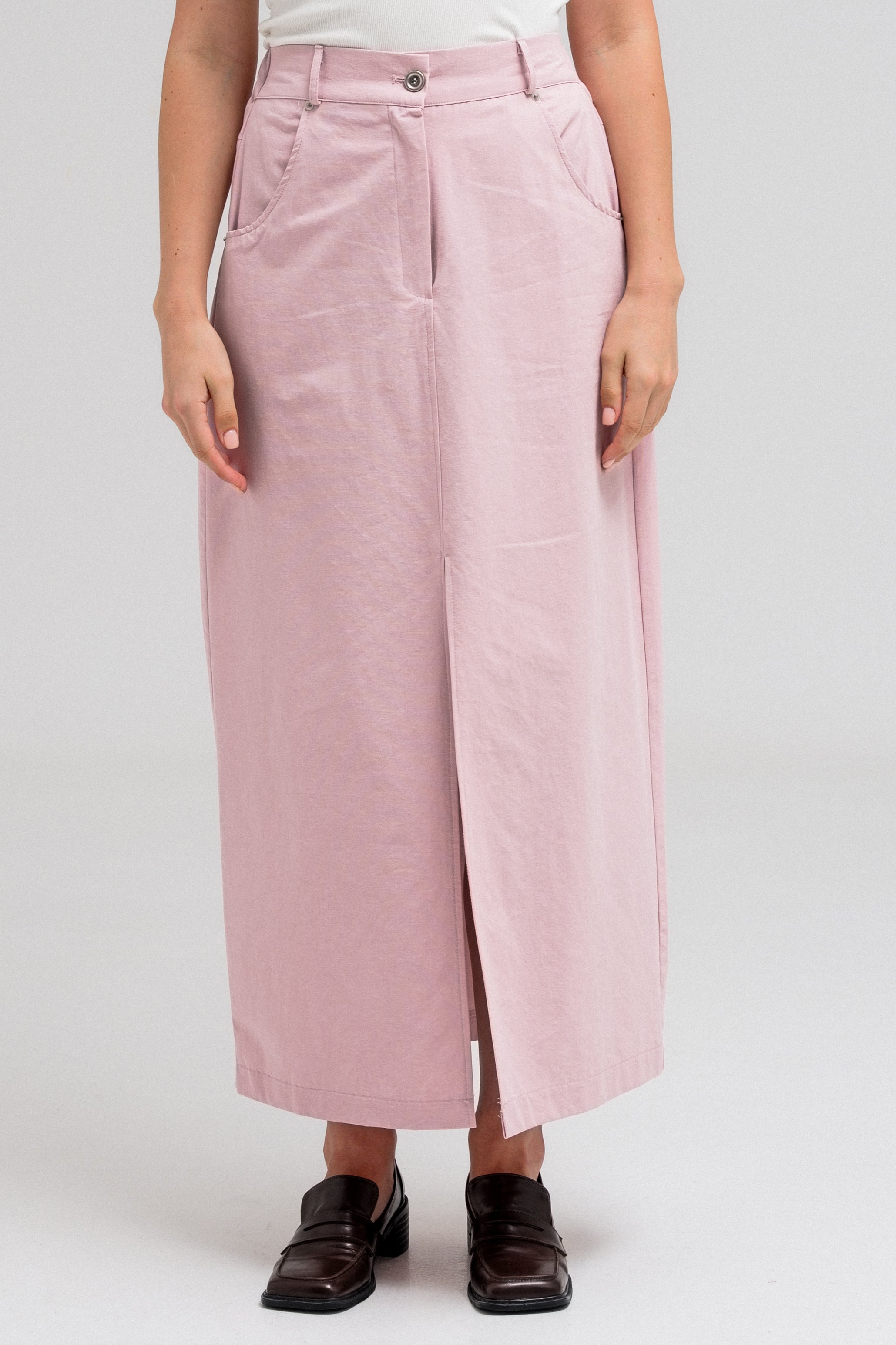 NELIA FRONT SLIT SKIRT