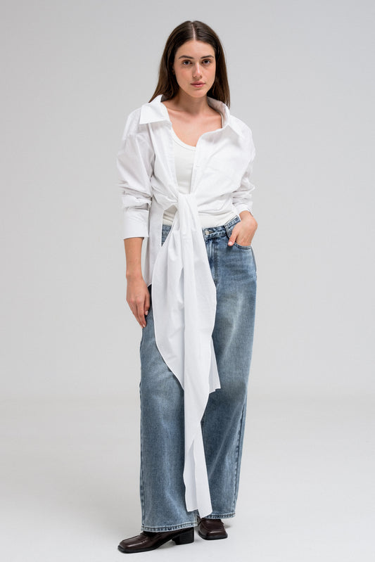 SELENE TIE SHIRT