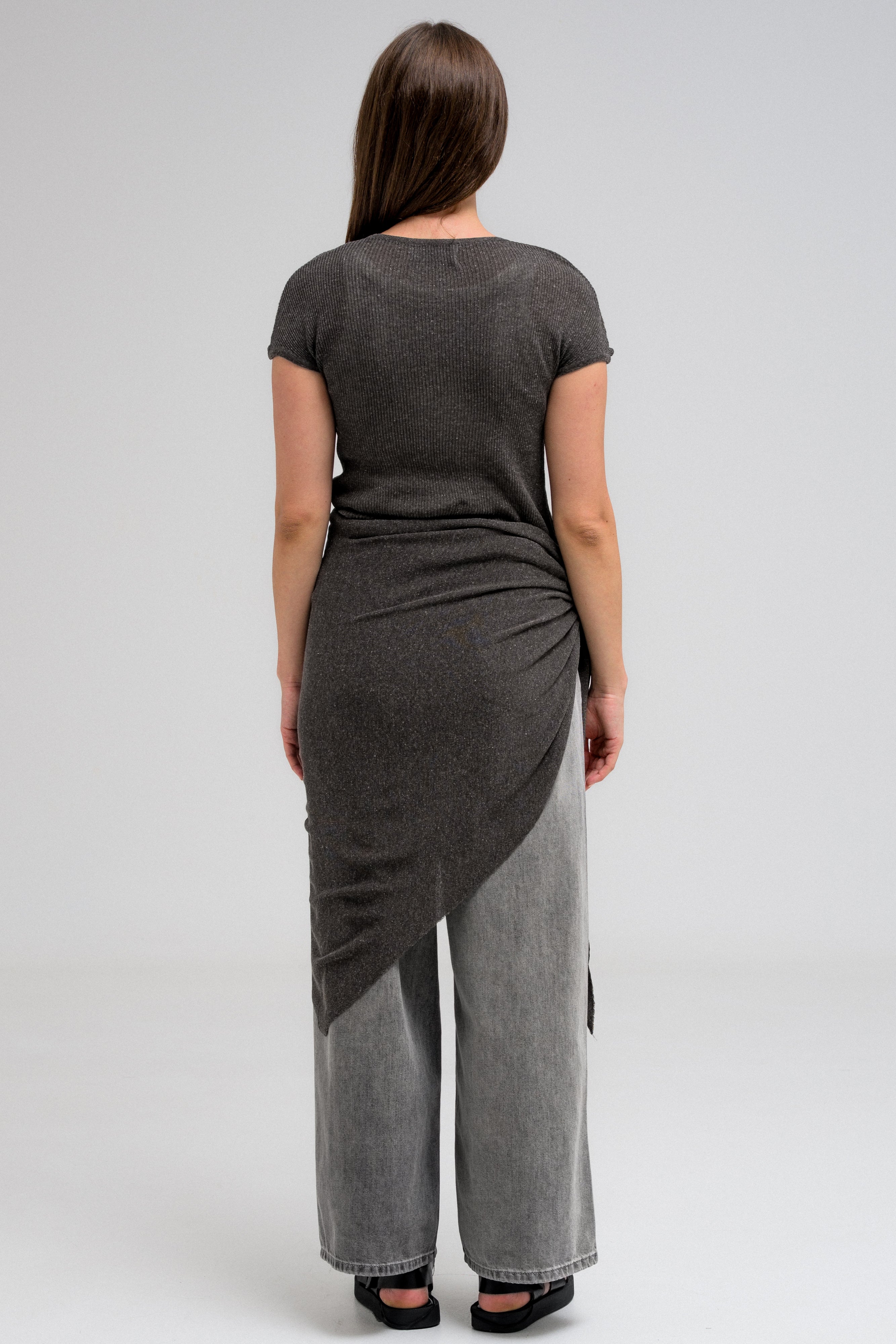 SERIN TOP AND SCARF SET
