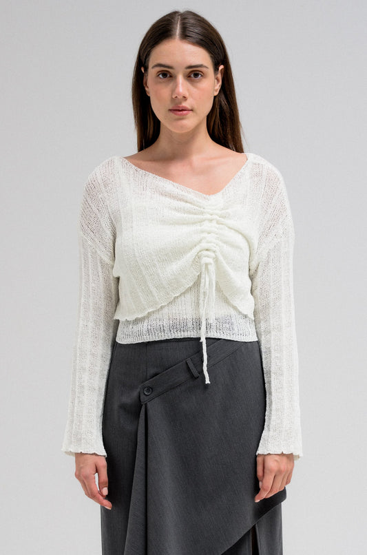 YRA TEXTURED TOP