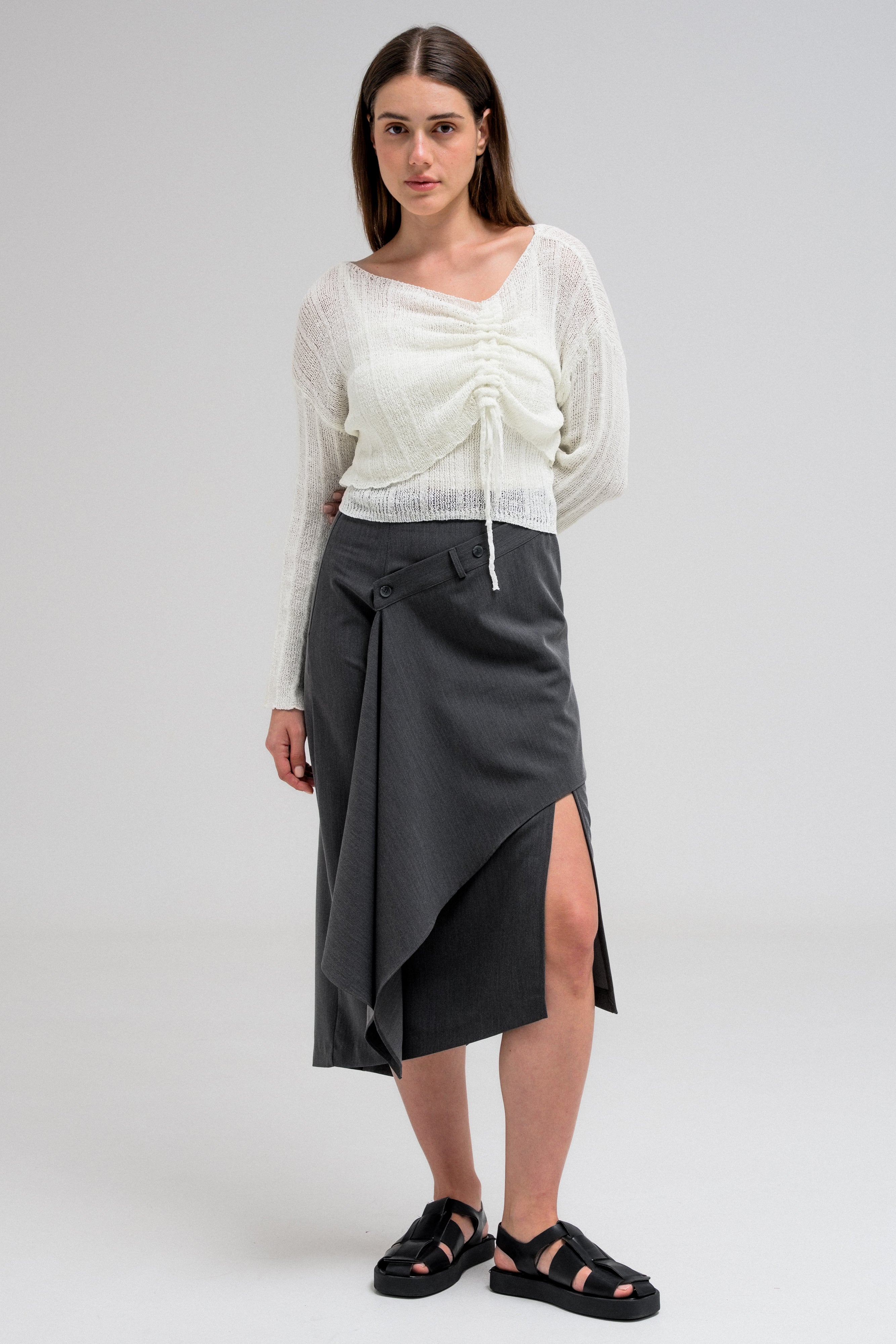 YRA TEXTURED TOP