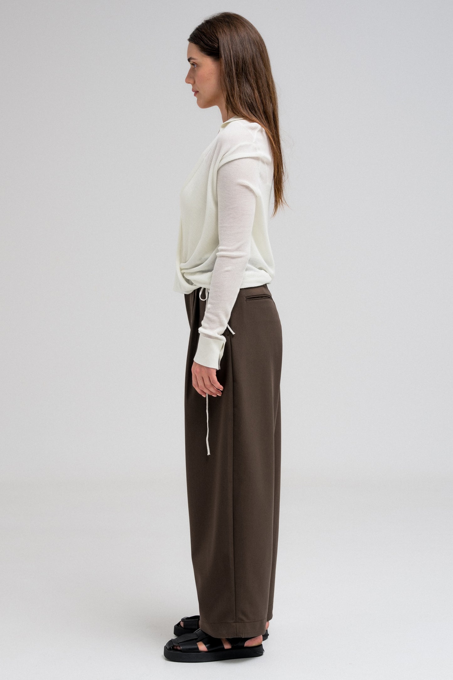 LIRA DRAPED BLOUSE