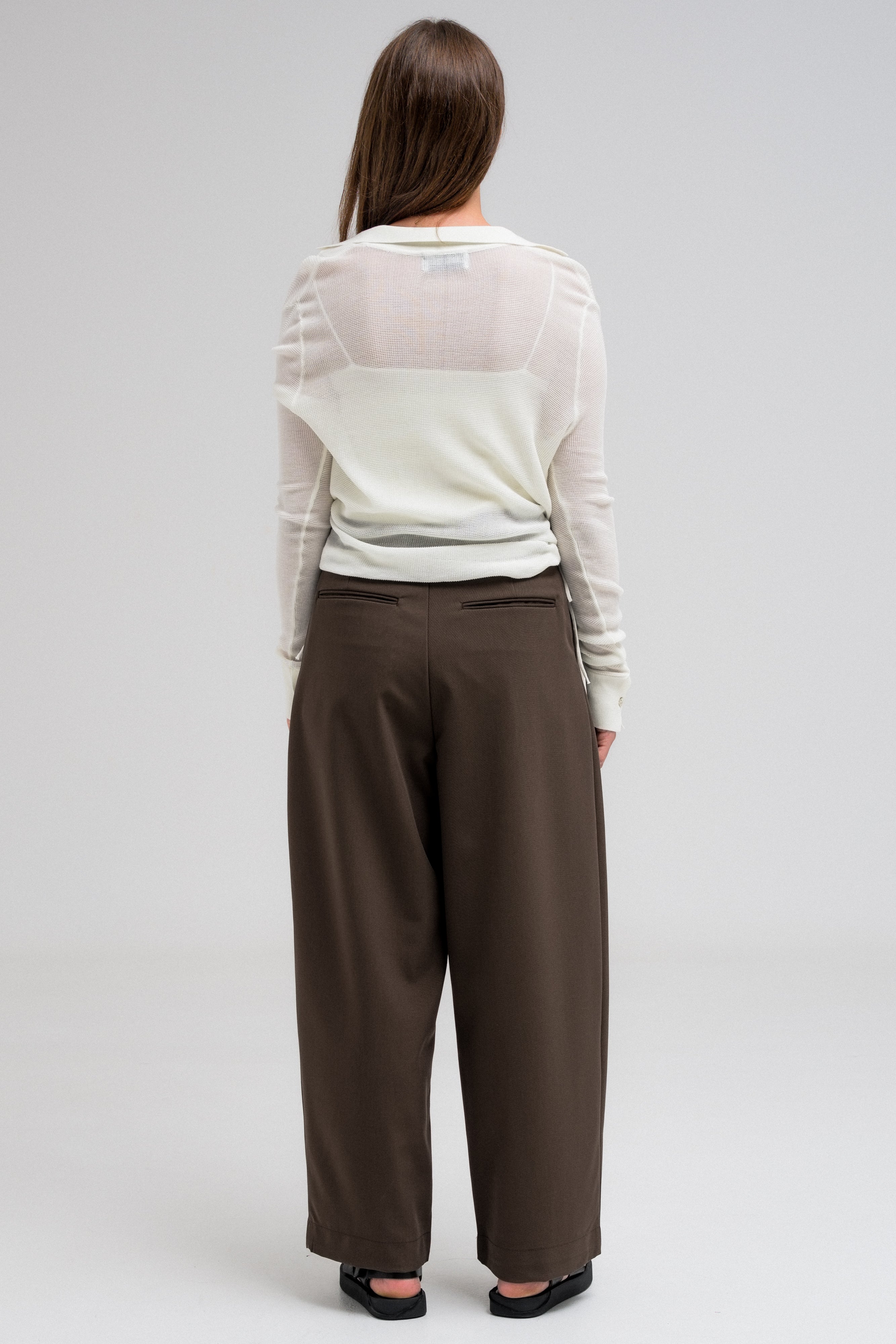 LIRA DRAPED BLOUSE