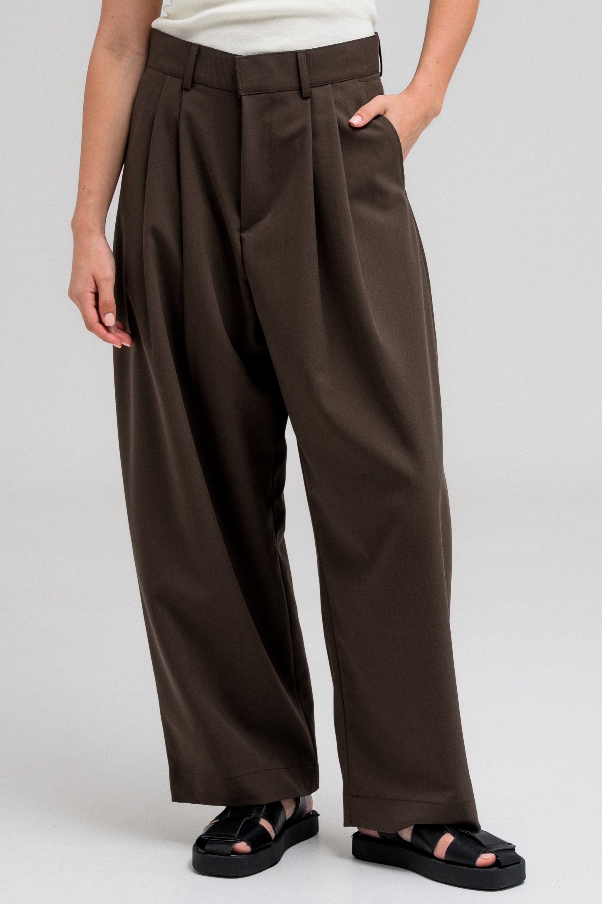AUBRI WIDE TROUSERS