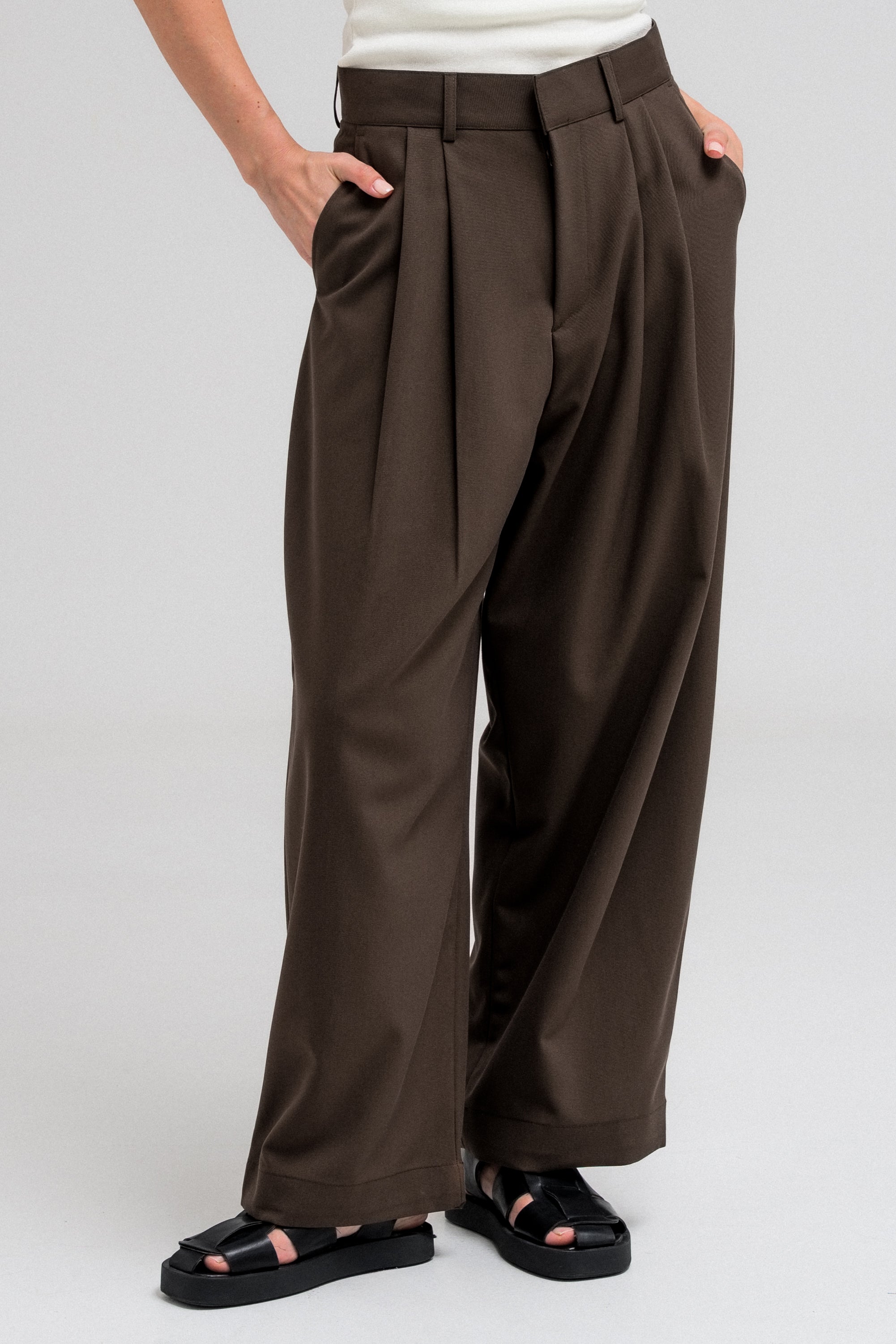 AUBRI WIDE TROUSERS