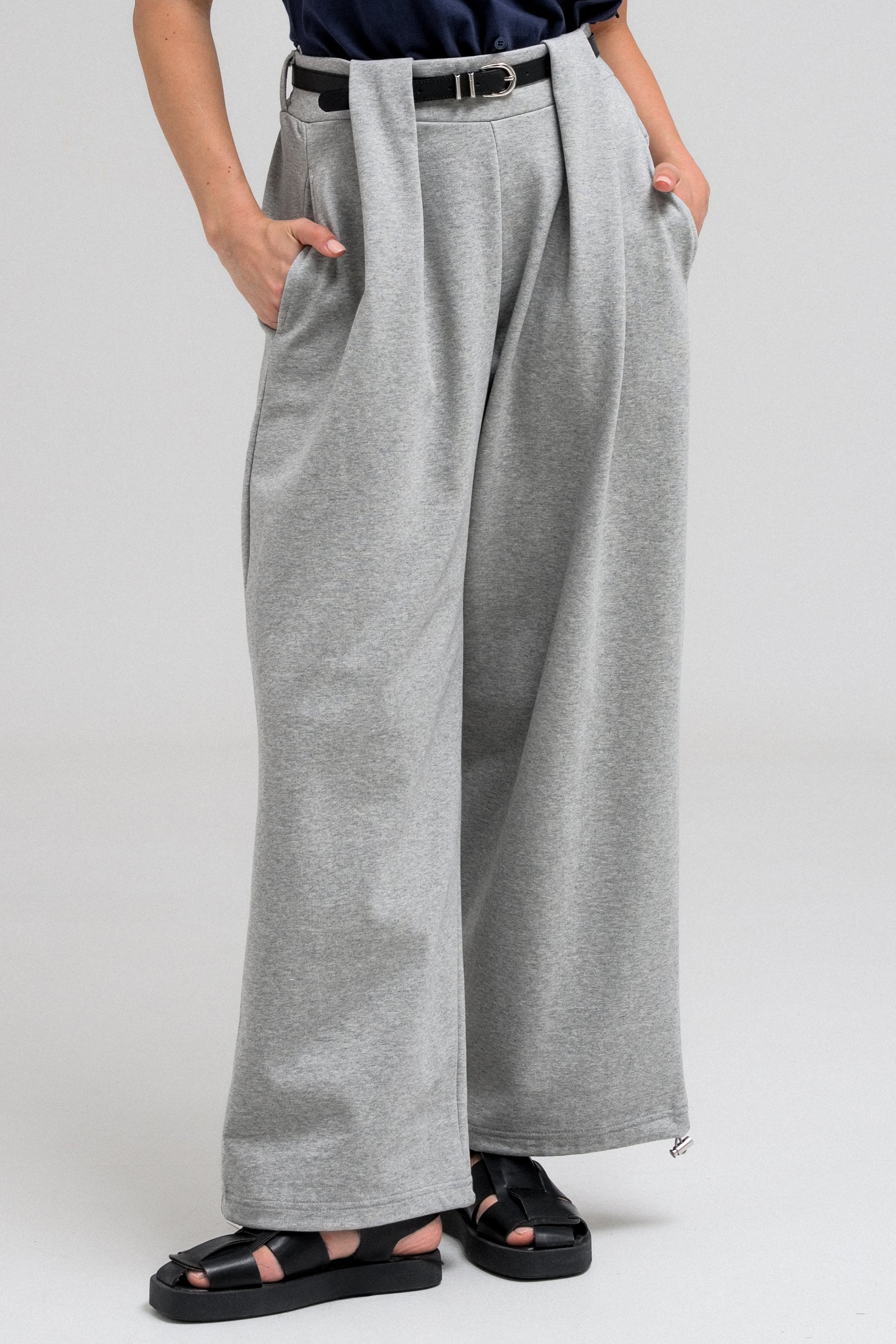 JAX BELTED PANTS