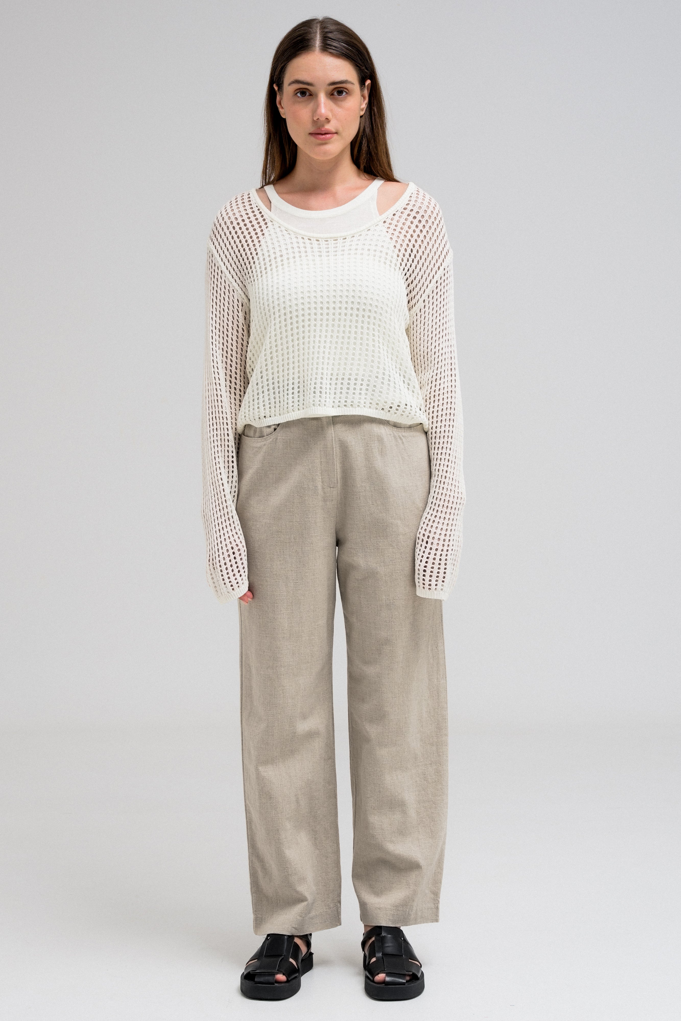 LIRA OPEN-KNIT SET