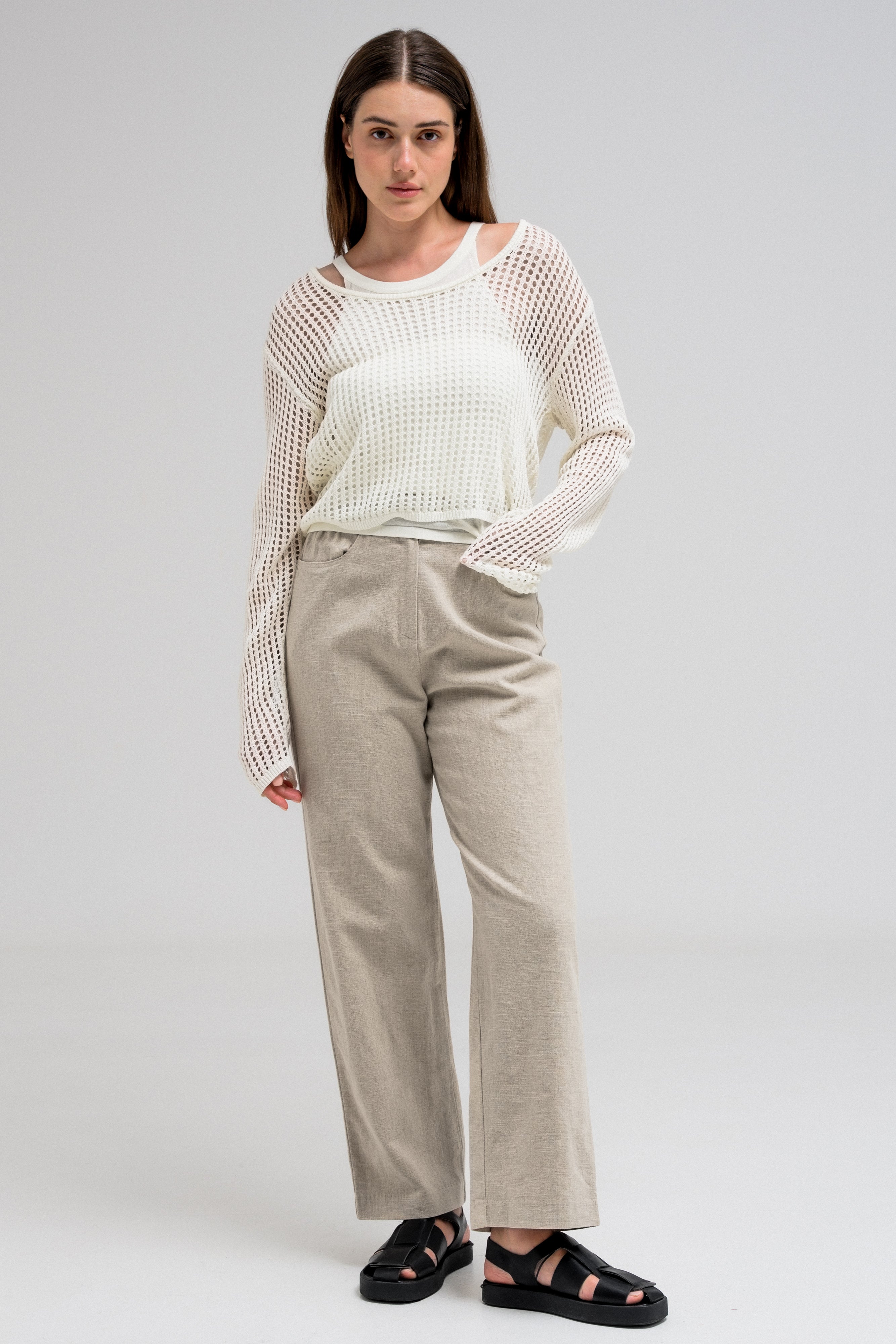 LIRA OPEN-KNIT SET