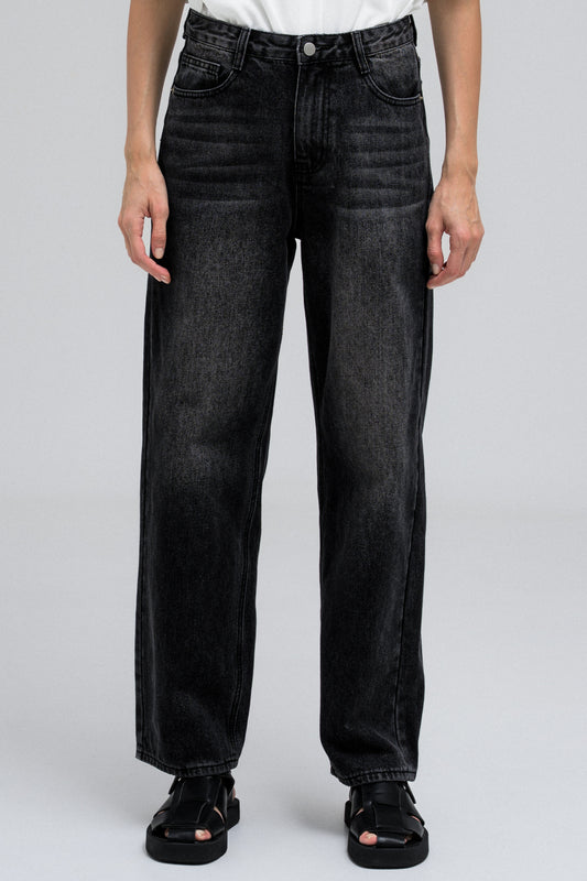 ANYA BLACK WASHED DENIM