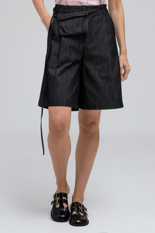 WYNN BELTED SHORTS