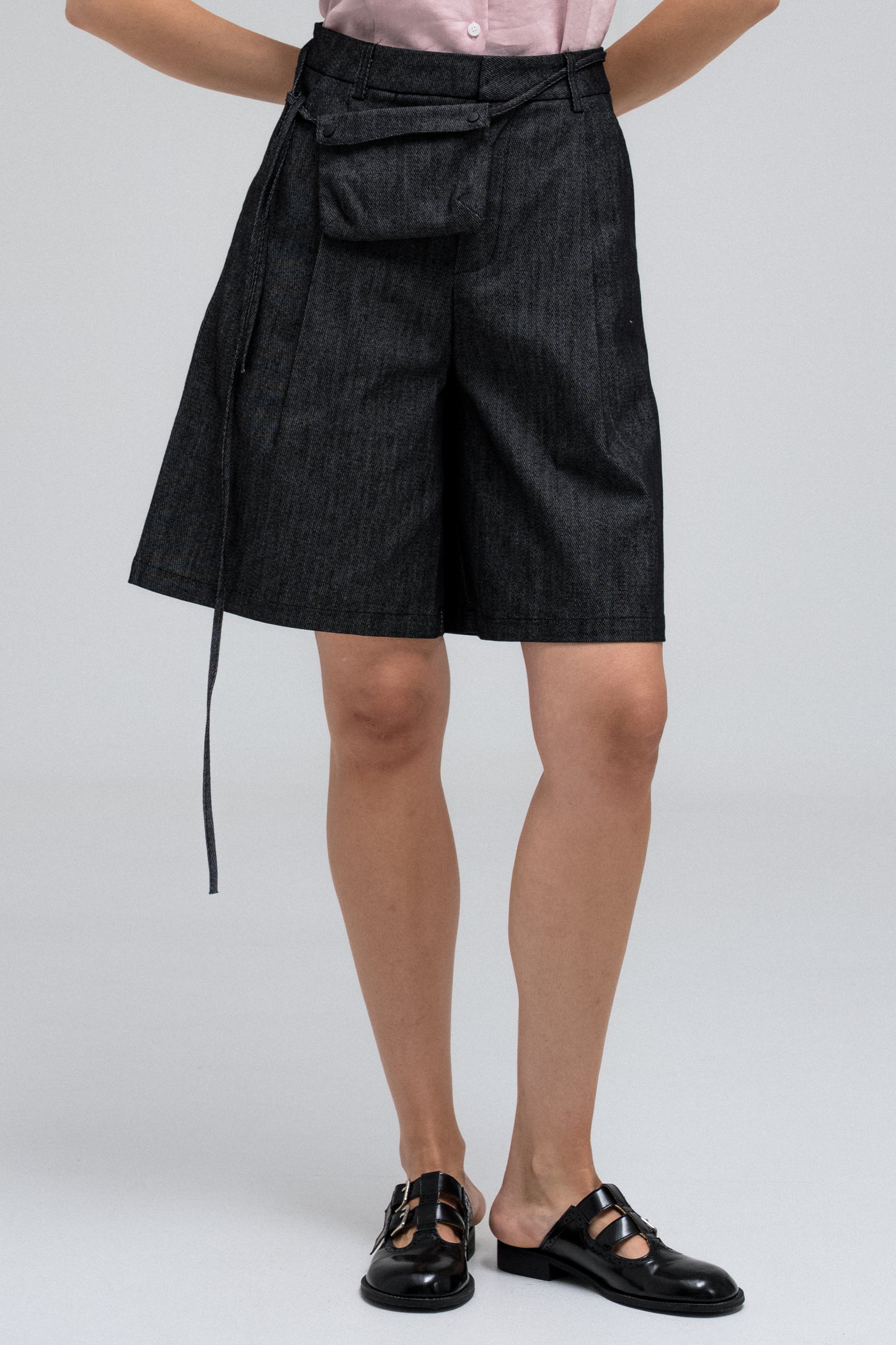 WYNN BELTED SHORTS