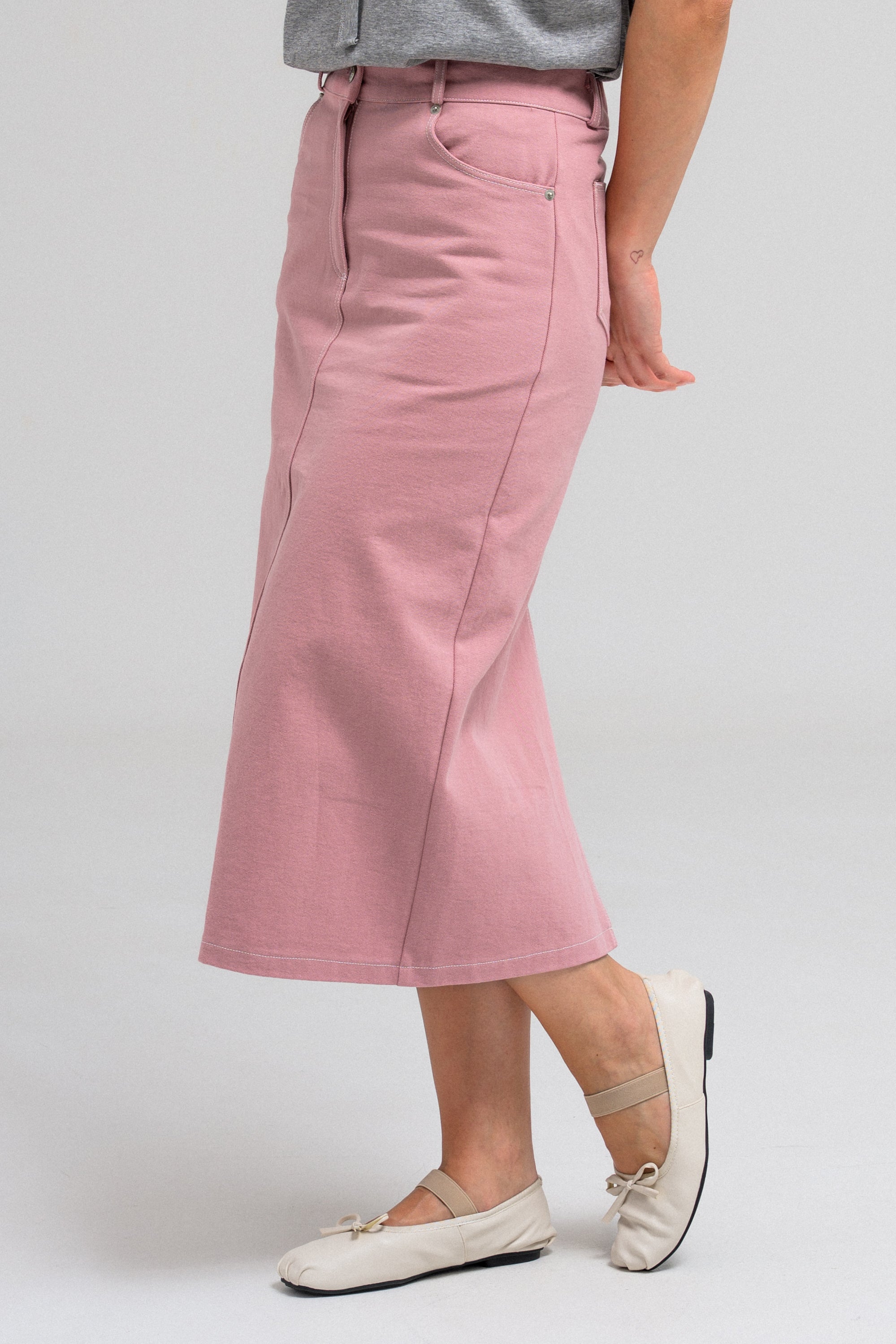 LYRA DENIM SKIRT