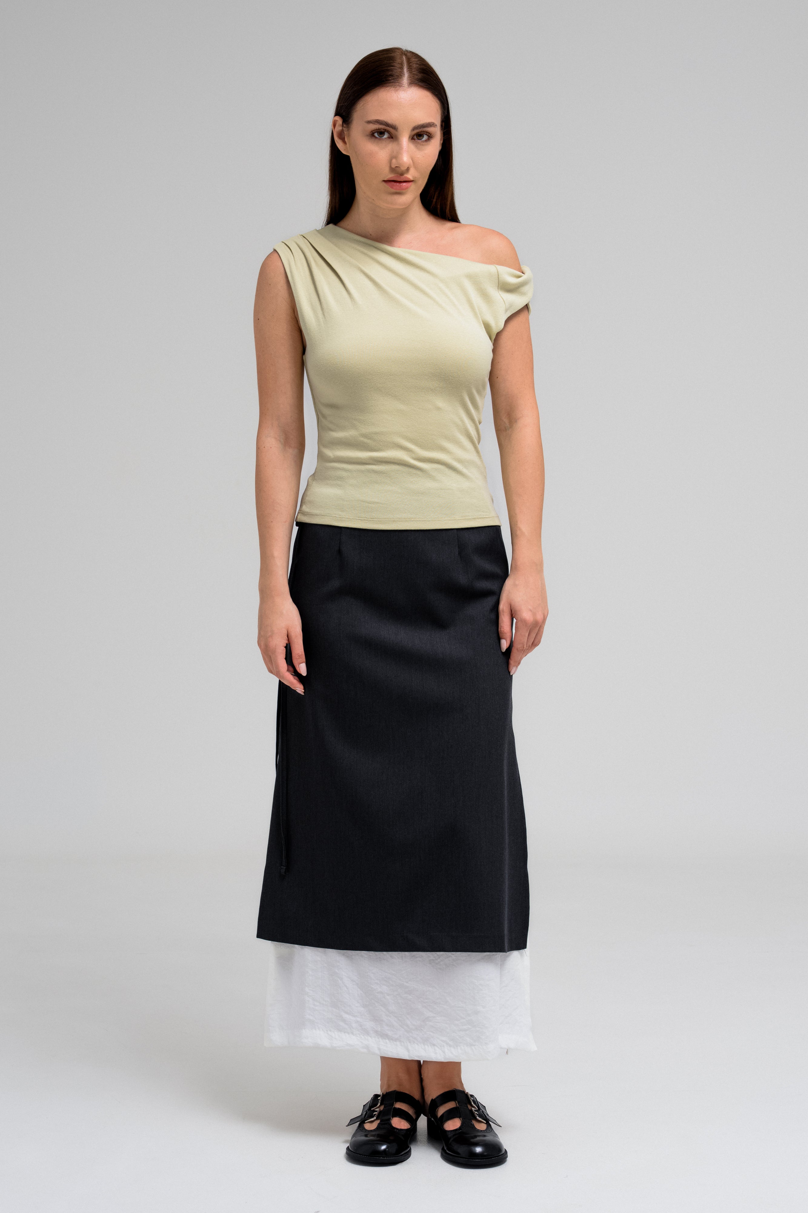 VIENNA DRAPED TOP