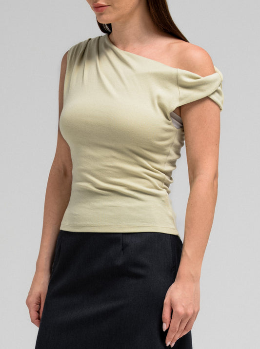 VIENNA DRAPED TOP