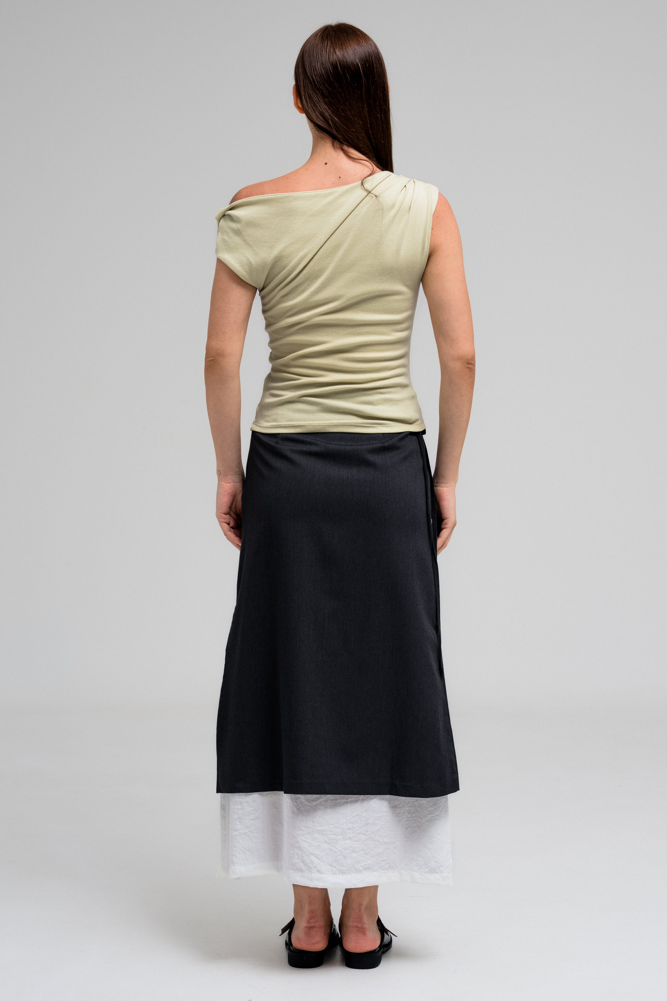 VIENNA DRAPED TOP