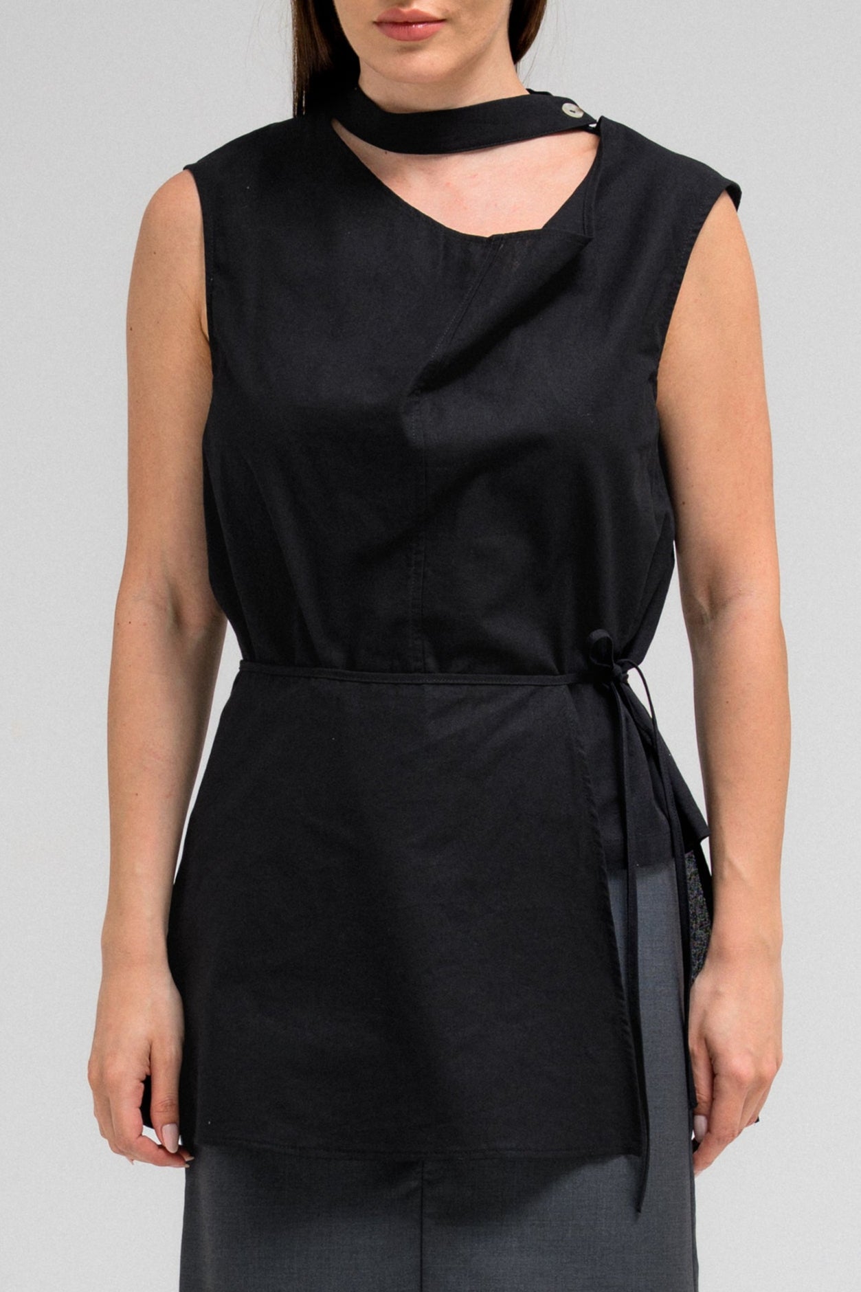 NOIR ASYMMETRIC TOP