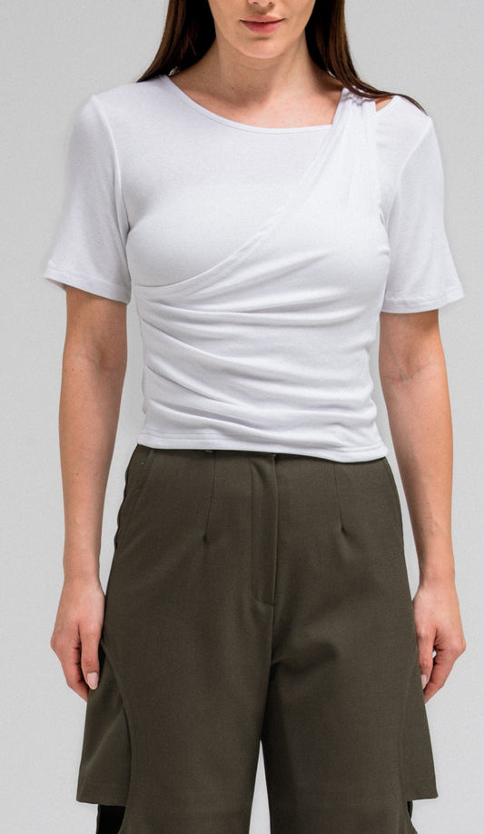 LEONA DRAPE TOP