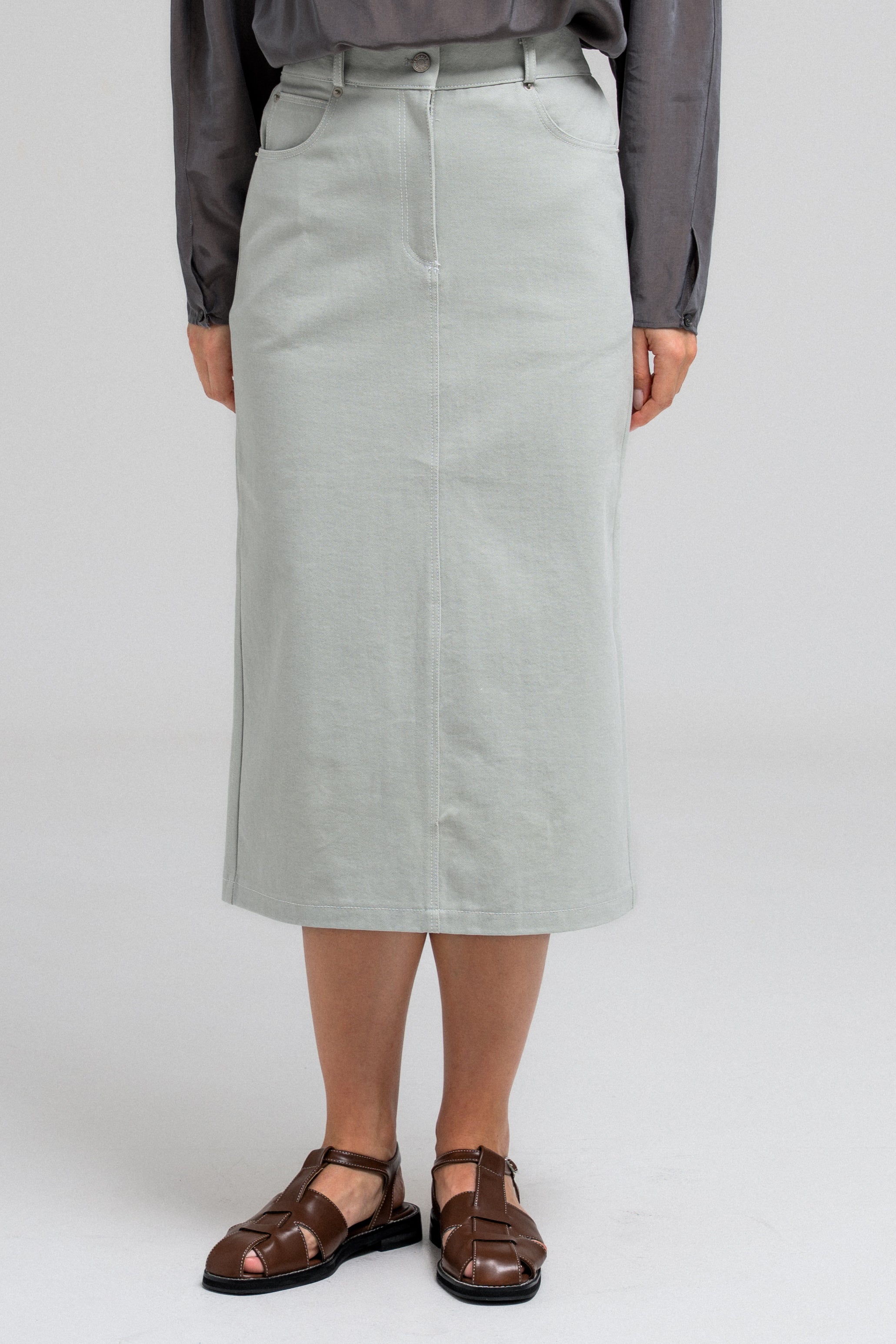 LYRA DENIM SKIRT