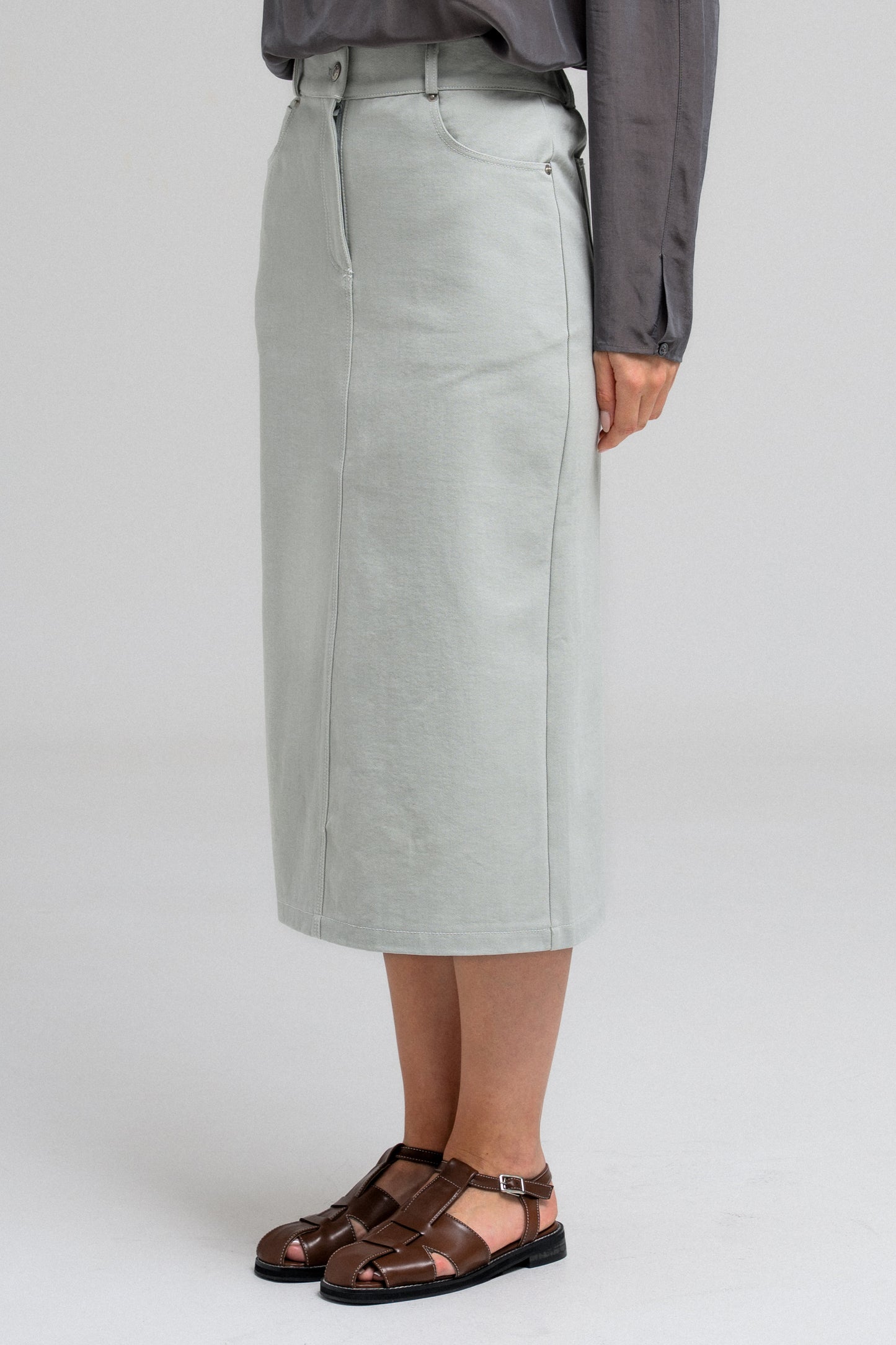 LYRA DENIM SKIRT
