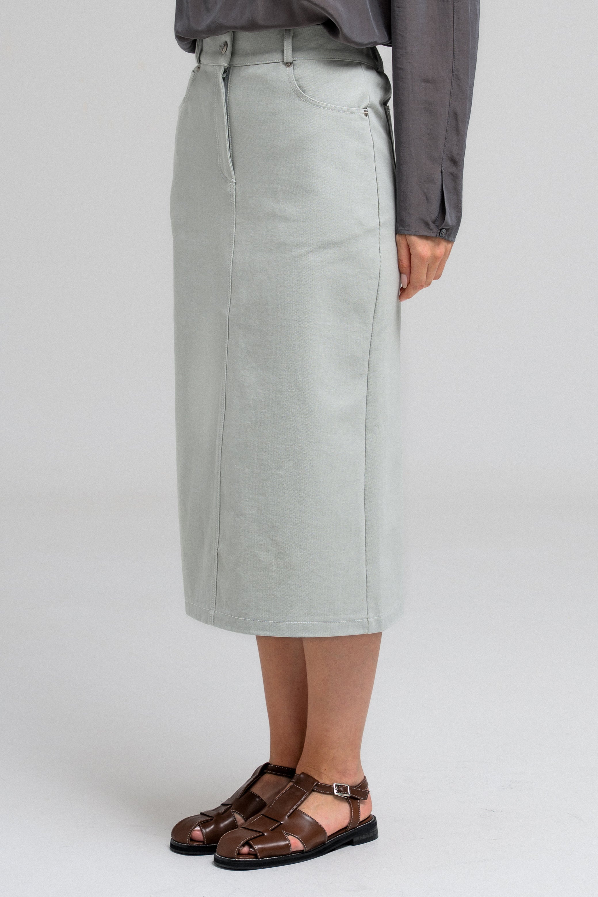 LYRA DENIM SKIRT